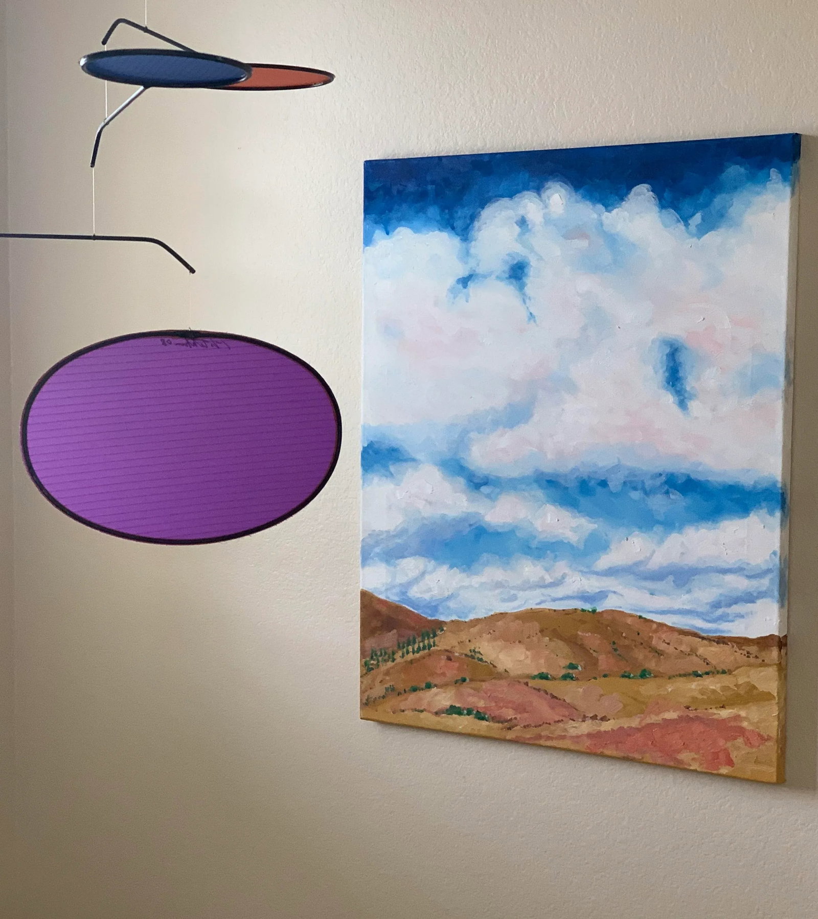 Contemporary Oil Painting "Cloudy Day" - 6