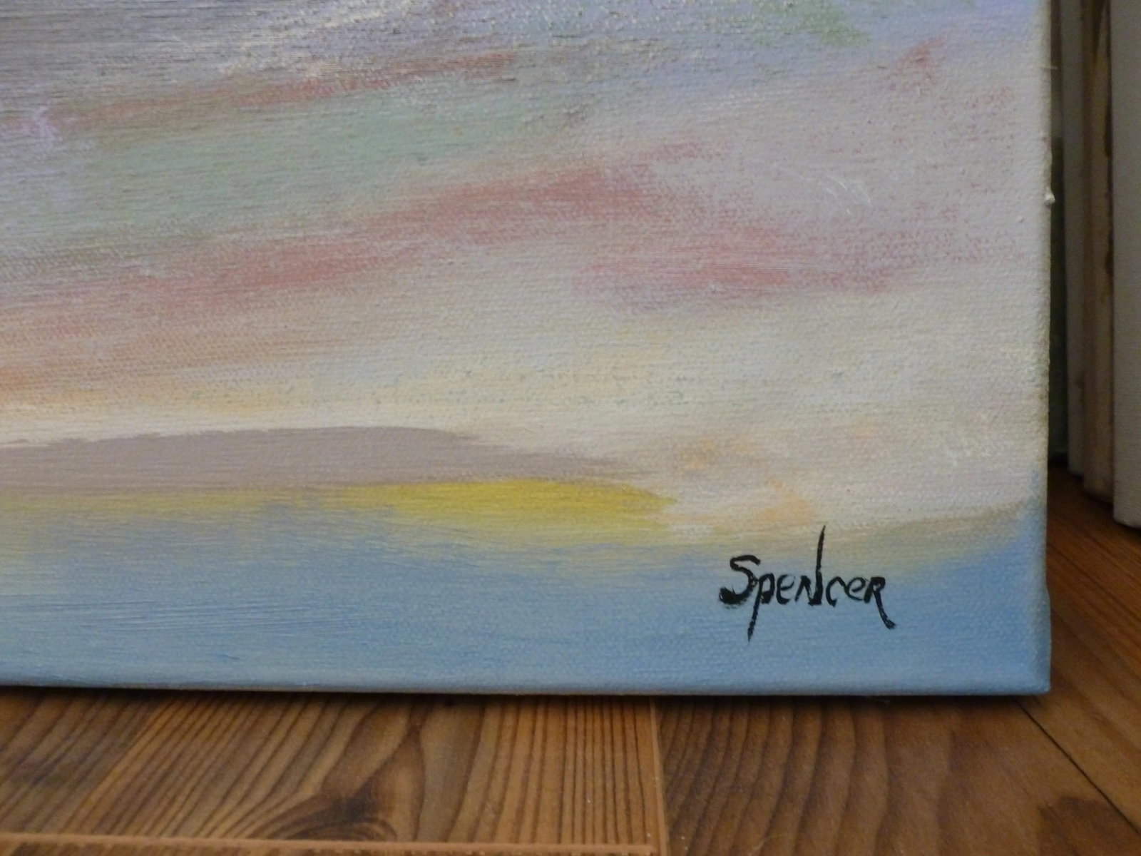 "Home" Large Abstract Oil Painting by Scott Spencer - 6