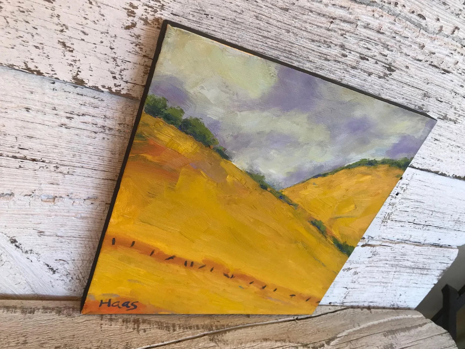 Mt. Diablo Golden Splendor, Plein Air California Landscape Painting - 6
