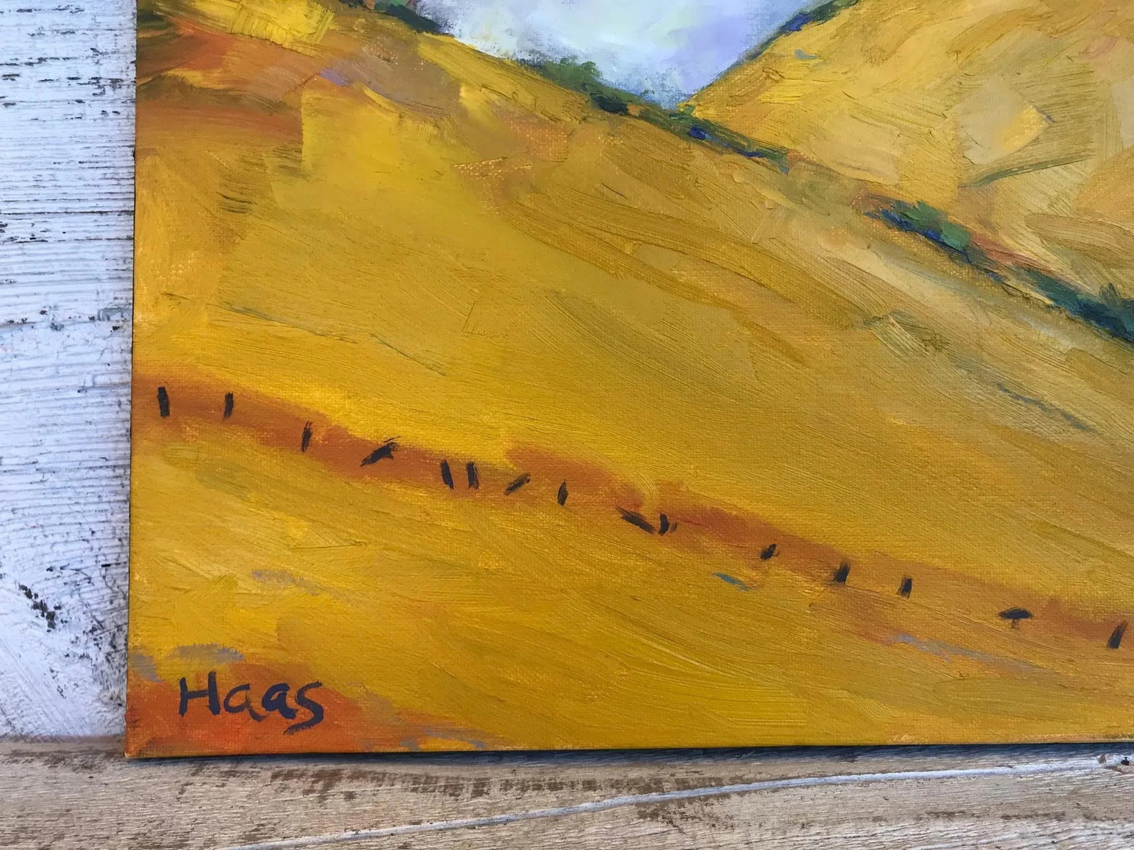 Mt. Diablo Golden Splendor, Plein Air California Landscape Painting - 8