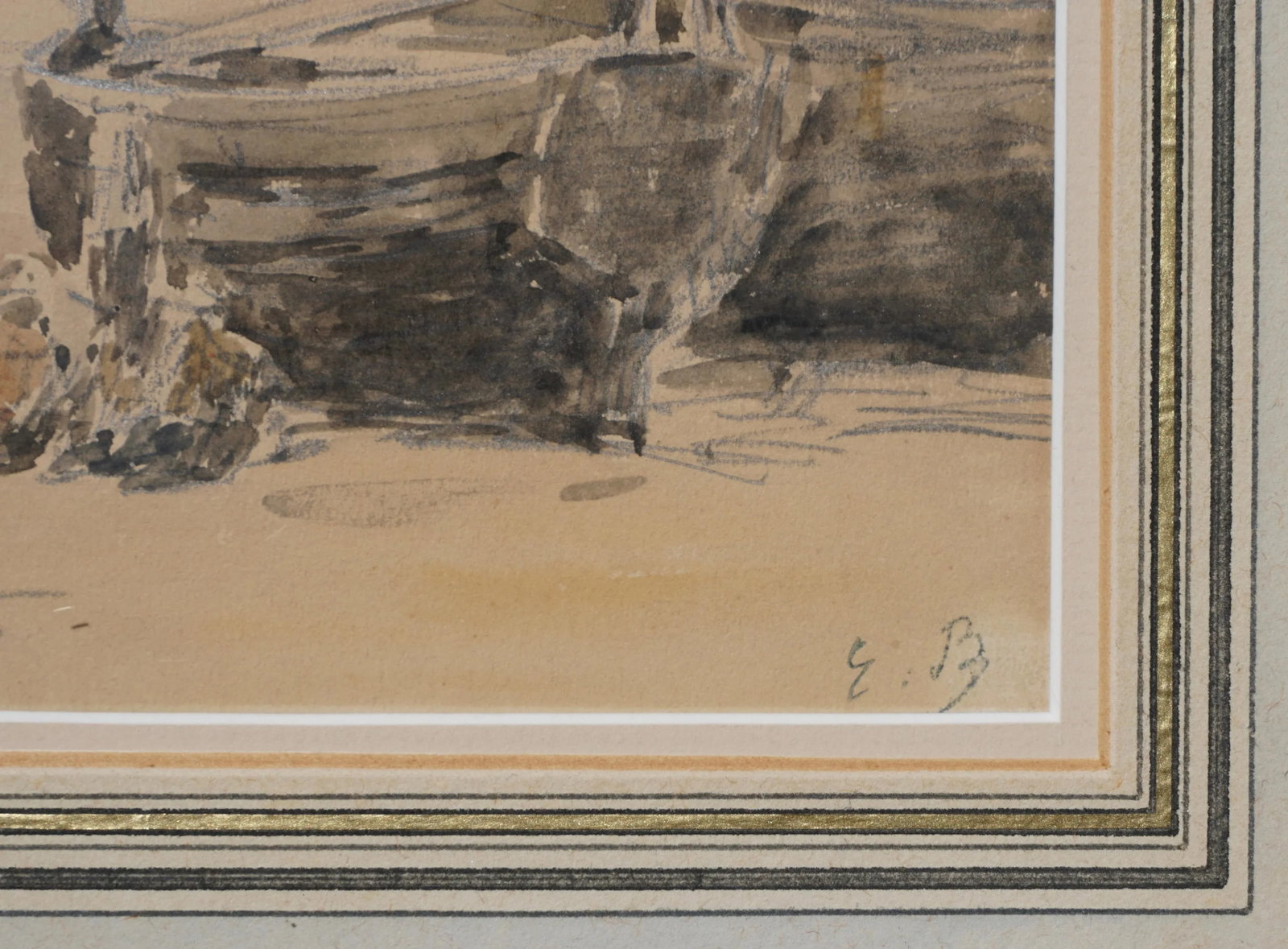 Eugene Boudin Berck Scene De Plage - 6