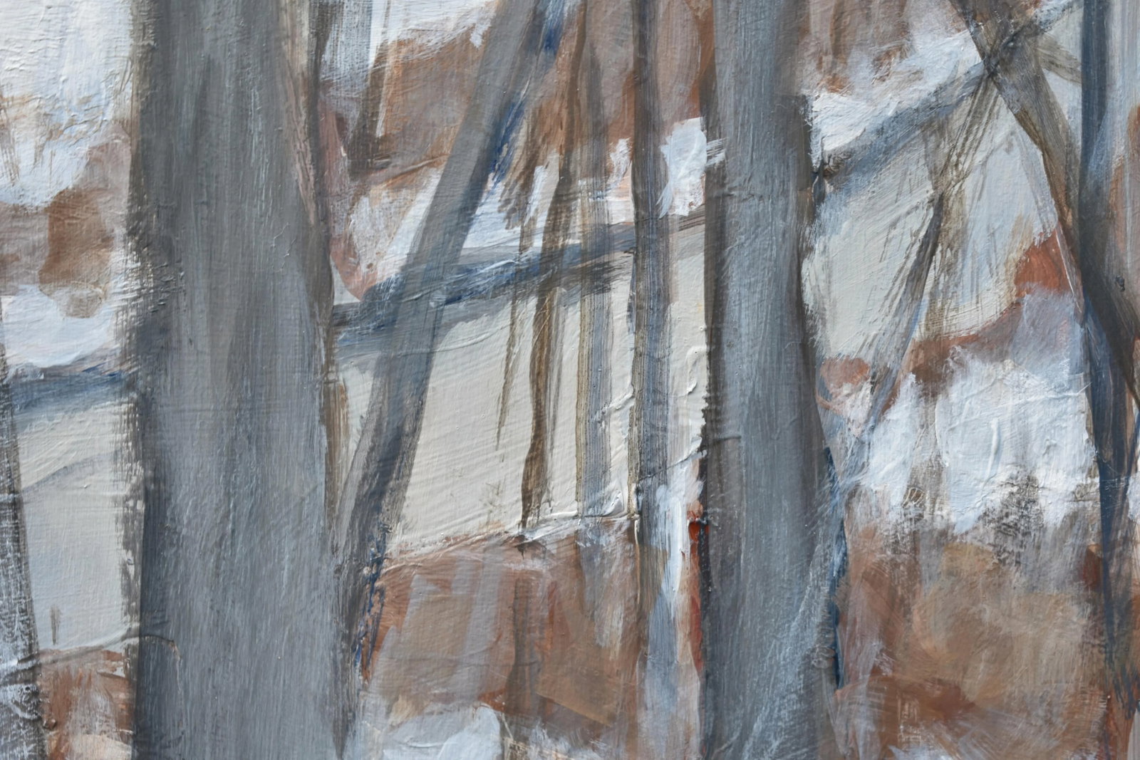 "River, Road, Field, Mountain" Contemporary Landscape Painting by Stephen Remick - 4
