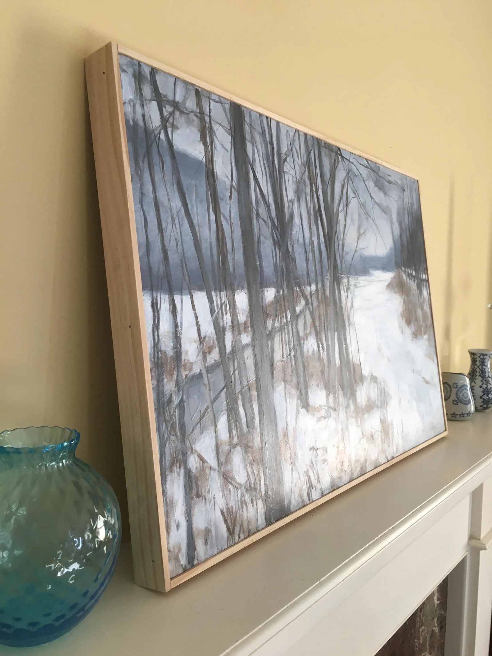 "River, Road, Field, Mountain" Contemporary Landscape Painting by Stephen Remick - 8