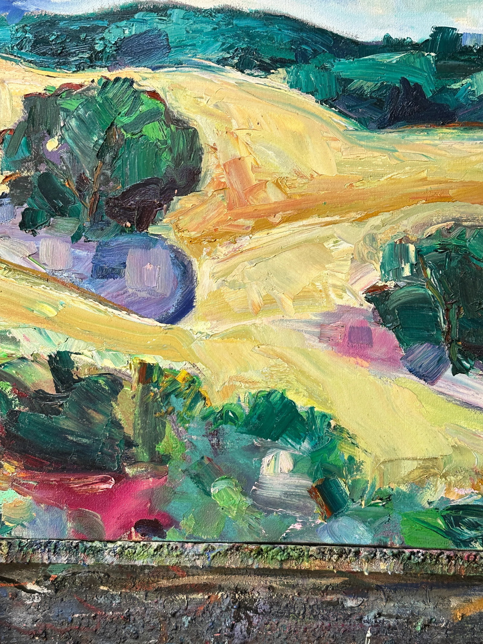 Hartman Mount Diablo Original Painting - 2