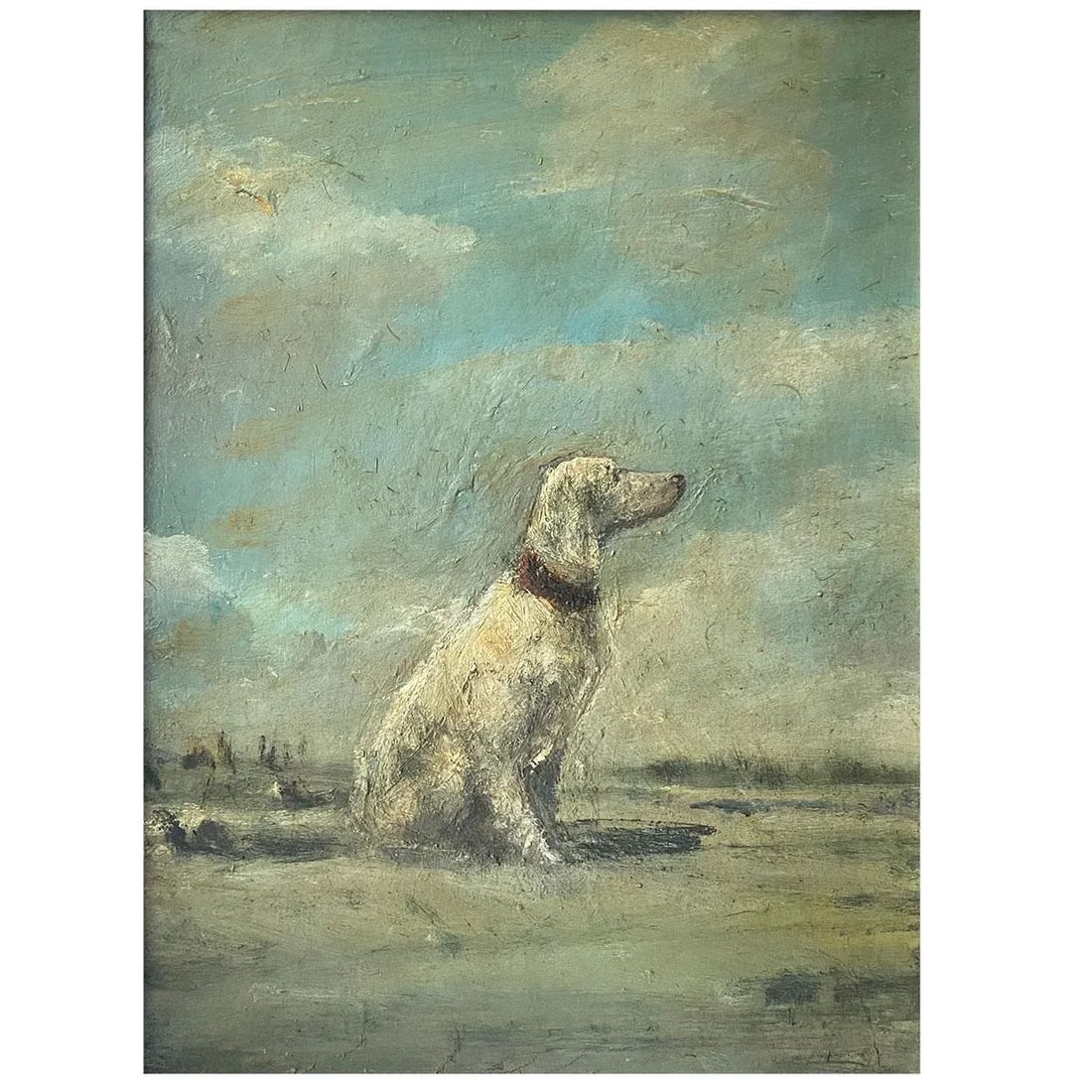 2007 Goran Djurovic Oil on Canvas Painting, the Dog - 2