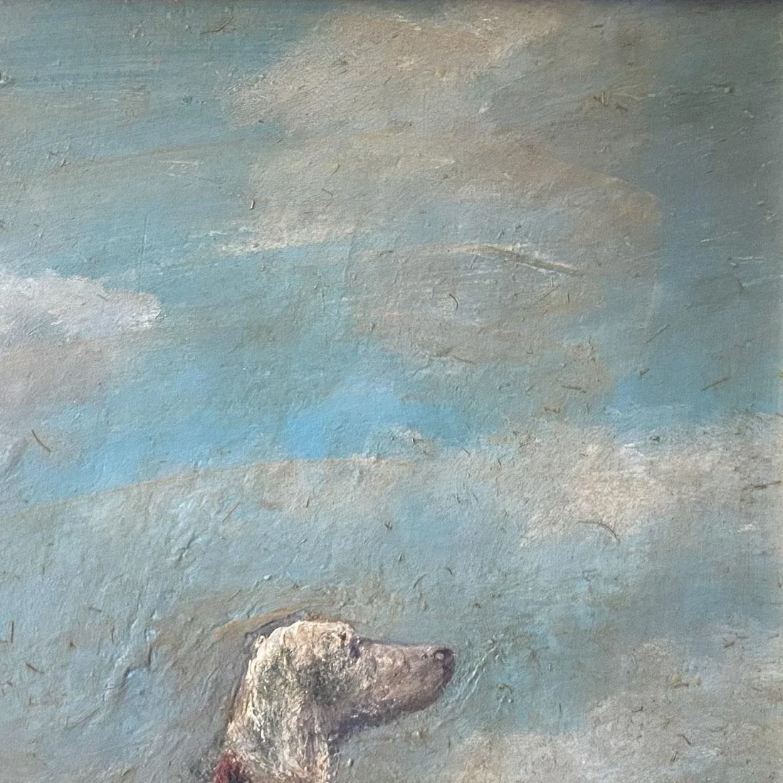 2007 Goran Djurovic Oil on Canvas Painting, the Dog - 3