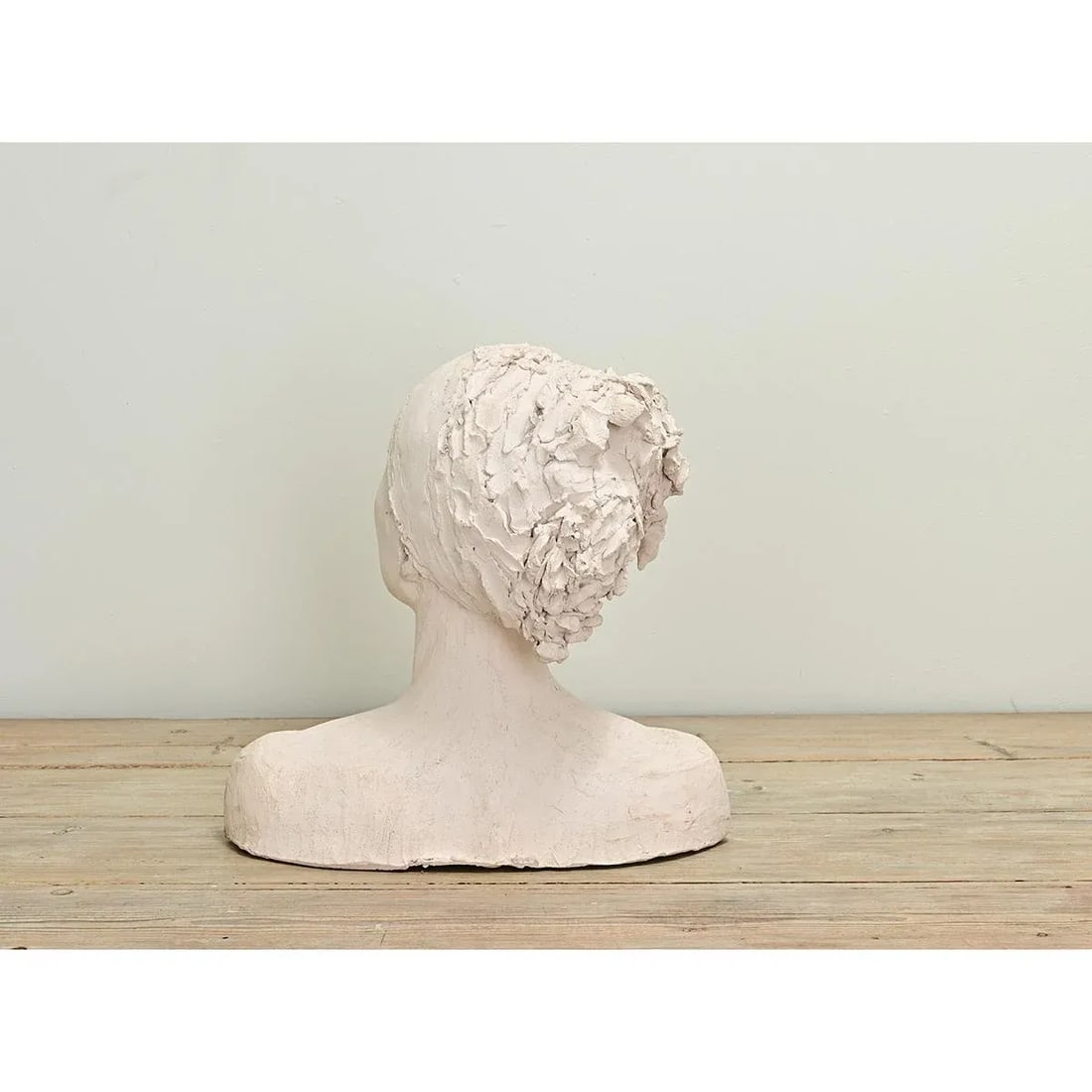 French Vintage Plaster Bust of a Lady - 7