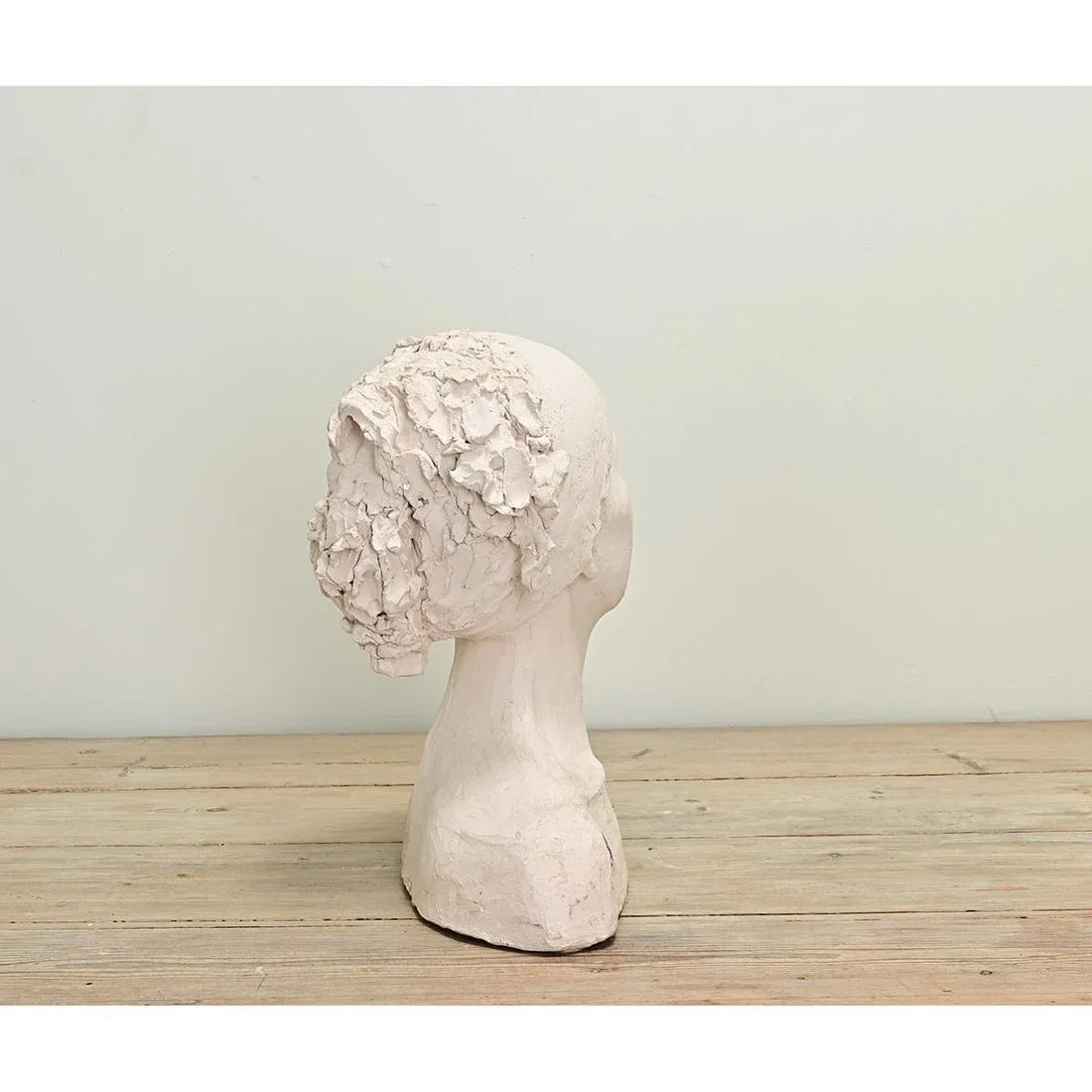 French Vintage Plaster Bust of a Lady - 8