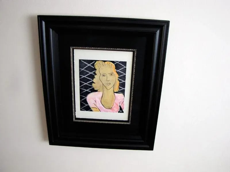 Henri Matisse "La Dame Au Corsage Rose" Limited Edition Lithograph, Paris 1943, Custom Framed - 4