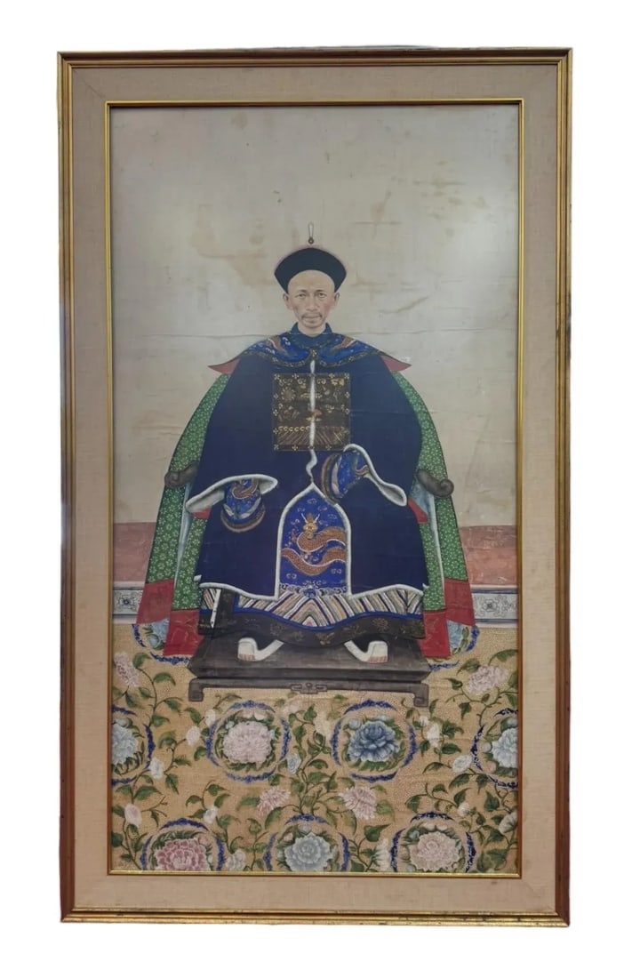 19th Century Ancestor Portraits of a Noble Couple - 2