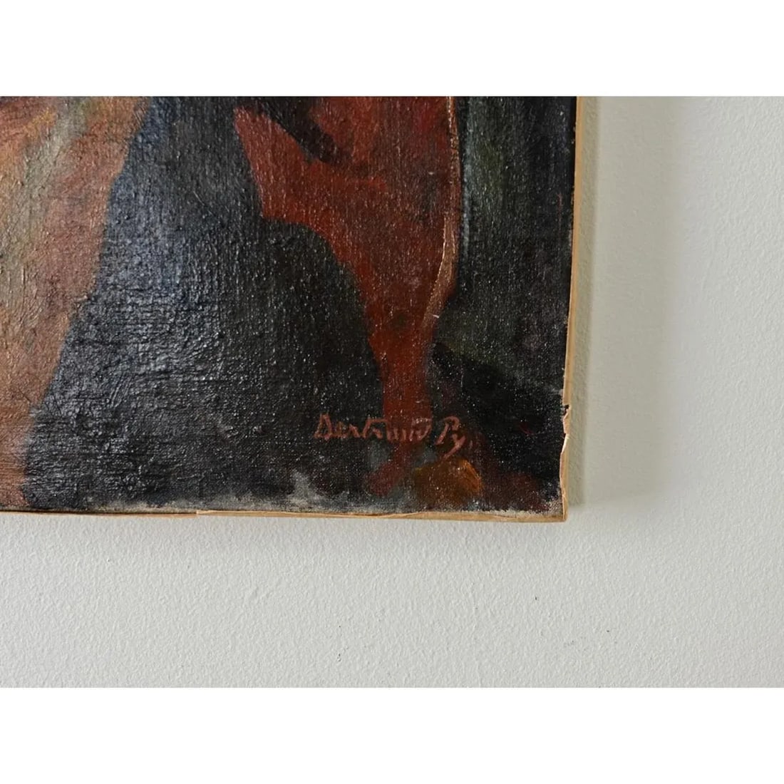 French Vintage Oil Painting by Bertrand Py - 3