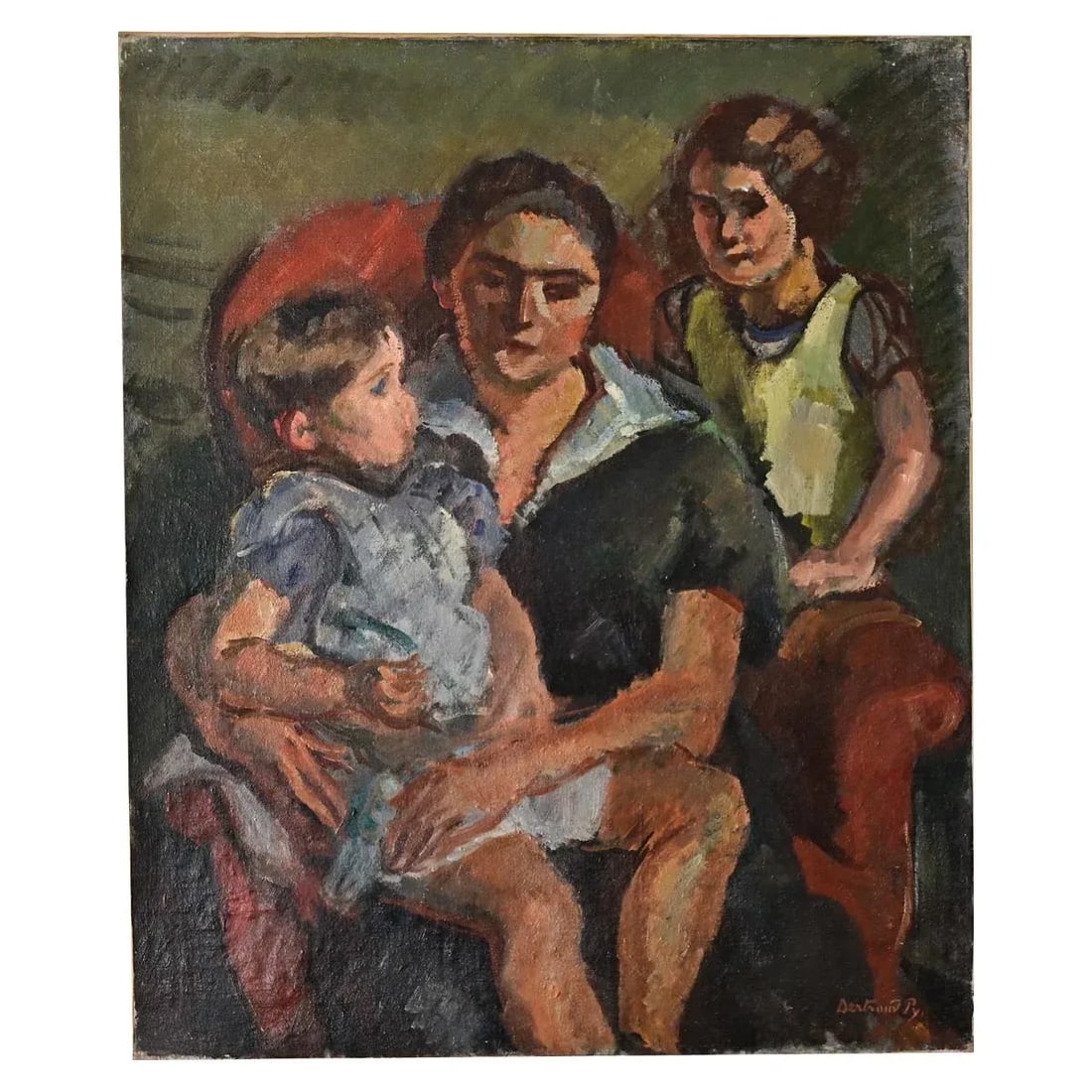 French Vintage Oil Painting by Bertrand Py - 9