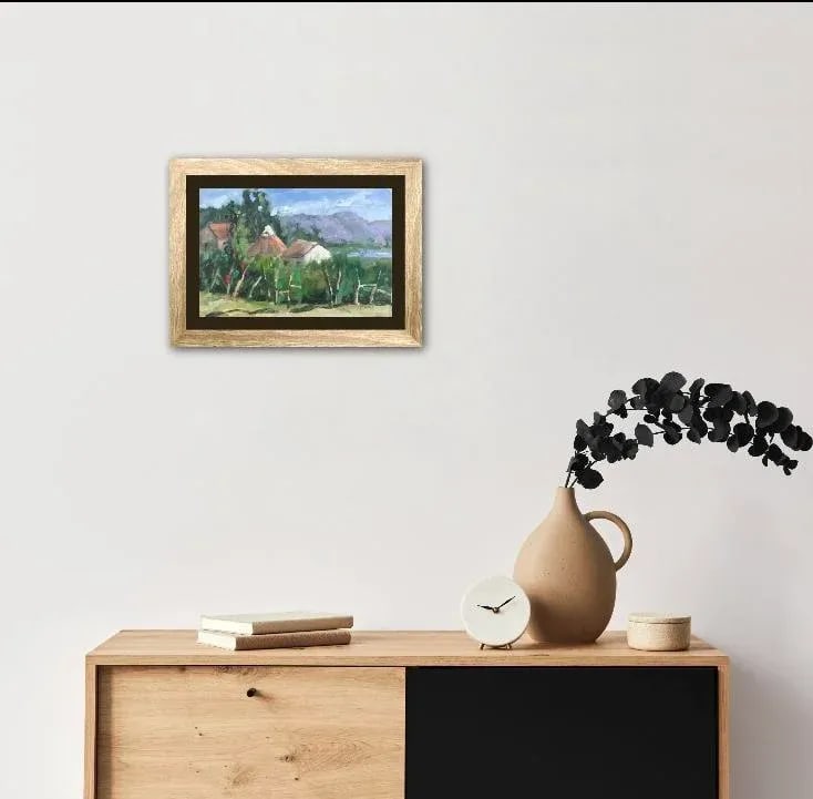 Modern Impressionist Style, Original Plein Air Oil Landscape - 4