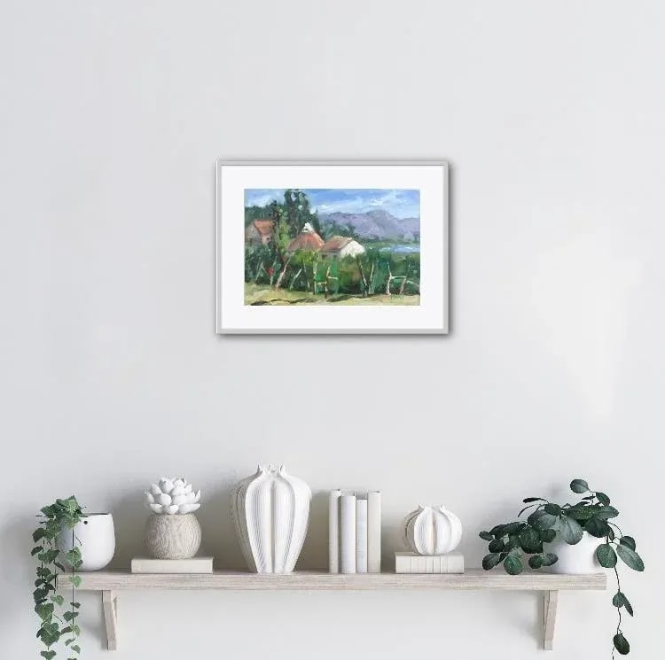 Modern Impressionist Style, Original Plein Air Oil Landscape - 5