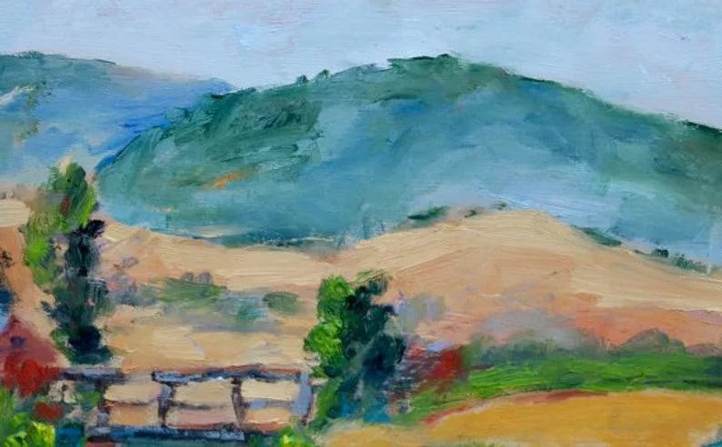Contemporary Impressionist Original Oil Plein Air Painting - 3