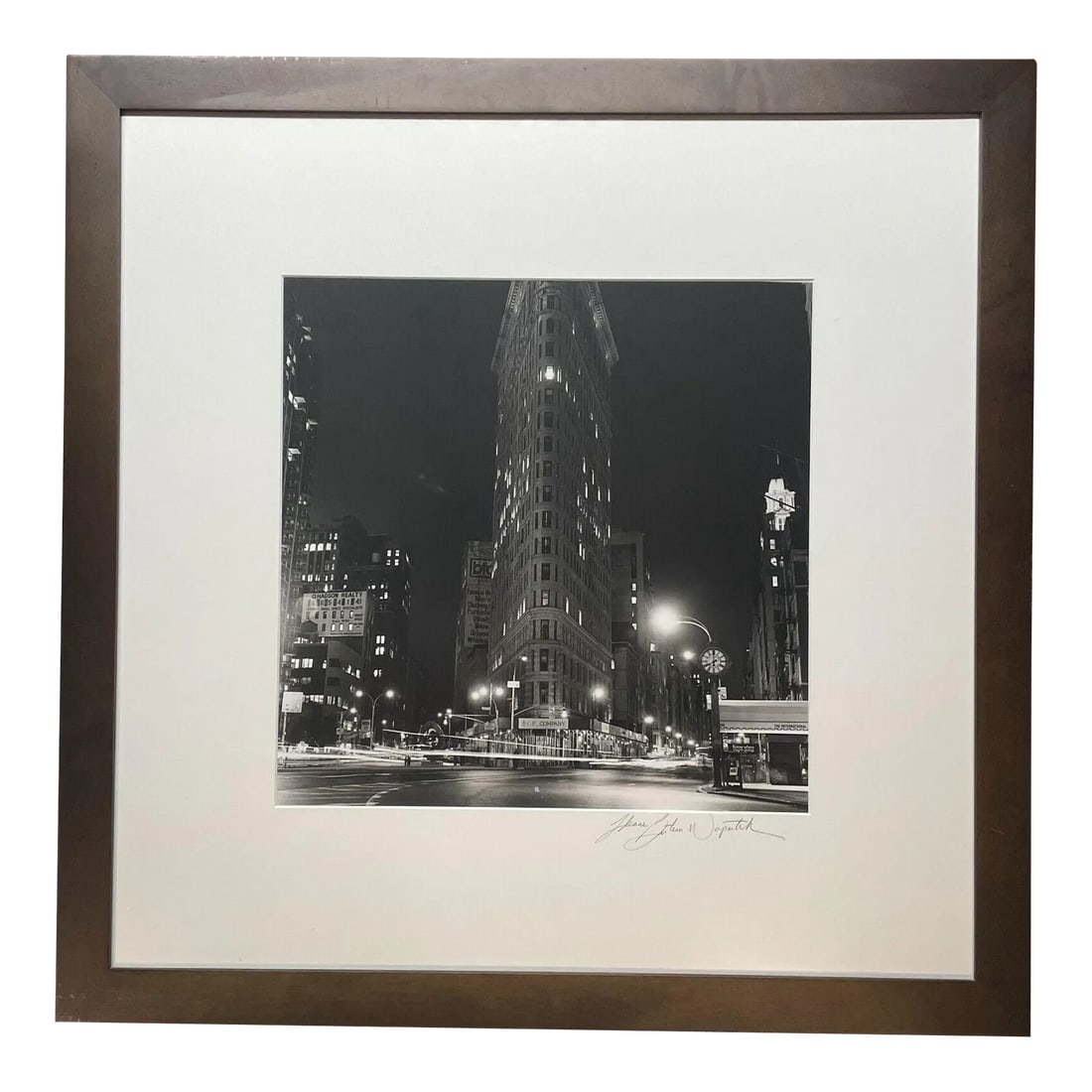 Ileane Bernstein Naprstek 'street Life Flatiron Building' New York City Photo: This is just a great original piece. I recently acquired an outstanding collection of photography that comes from the corporate collection of an large and important United States bank. The particular