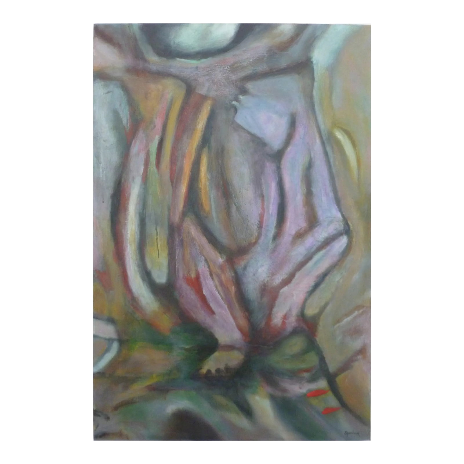 "Wonder" Oil and Acrylic Painting by Scott Spencer: Things used to be so simple. Original oil and acrylic painting on stretched canvas. Condition: Imperfections: No Imperfections Origin: United States Materials & Techniques: Acrylic Paint, Canvas,