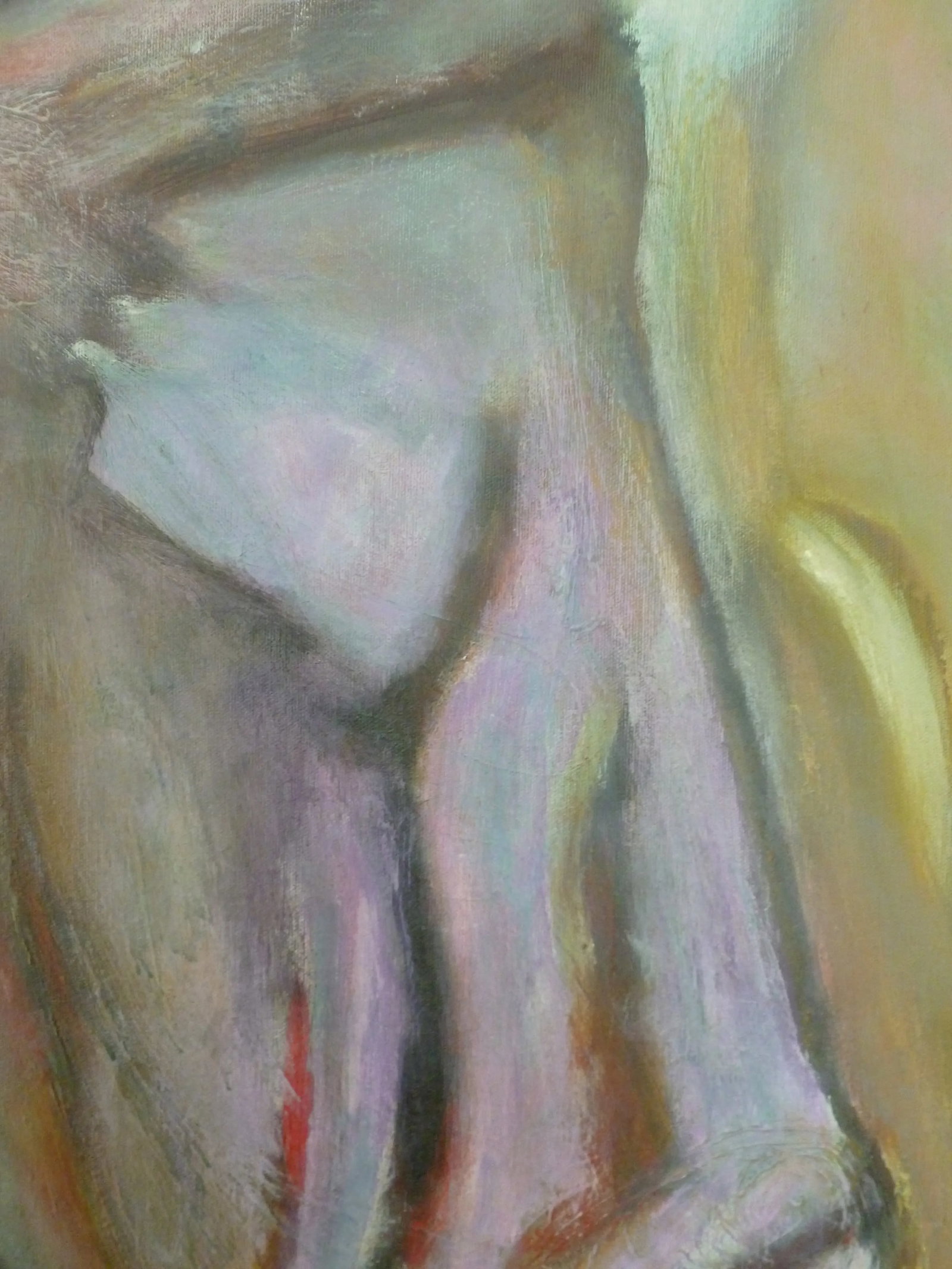 "Wonder" Oil and Acrylic Painting by Scott Spencer - 4