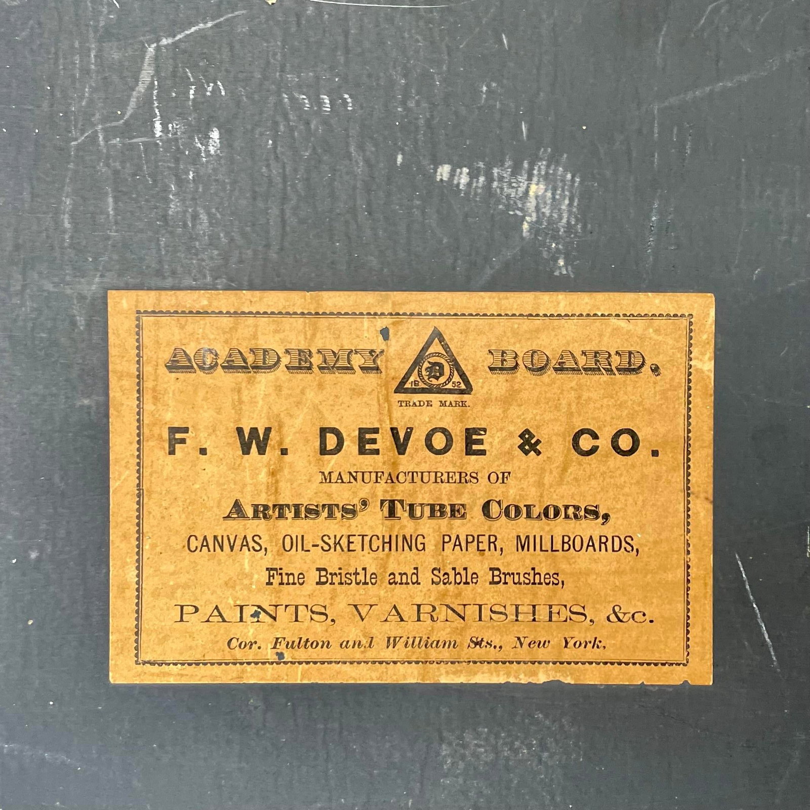 Early 20th Century F. W. Devoe & Co. Early American Landscape Oil Painting, Signed & Framed - 6