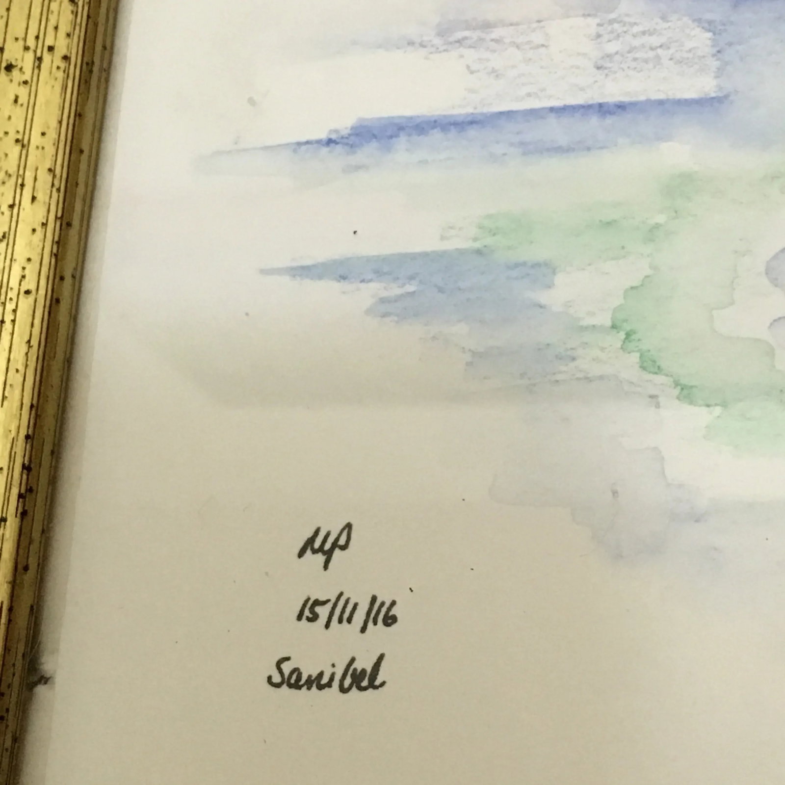 Snowy White Egret Tropical Watercolor Painting - 7