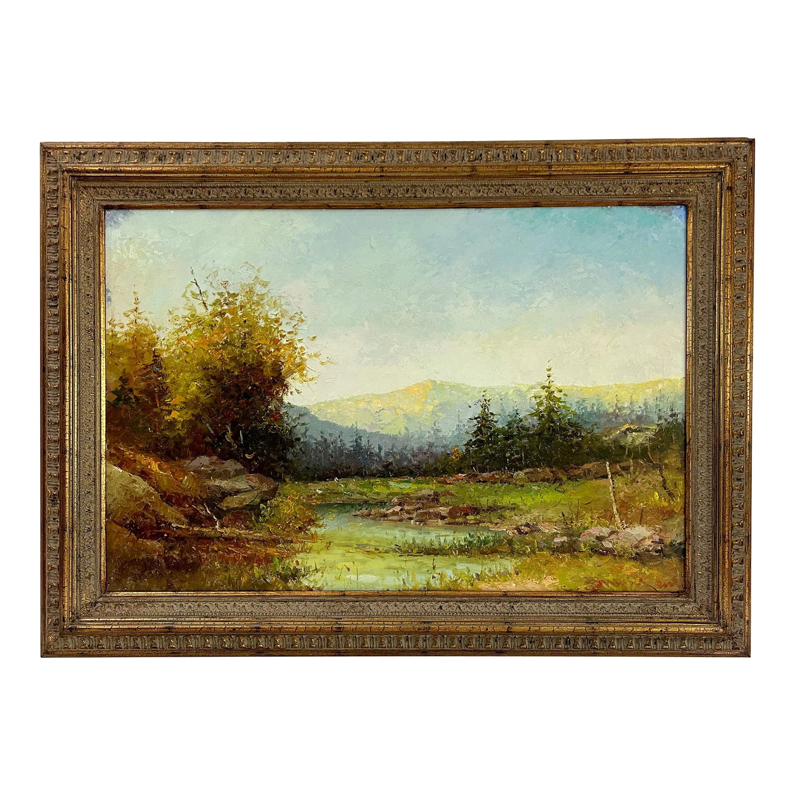 Impressionist Landscape Painting by French Artist MaryAnn Maurice (1 of 11)