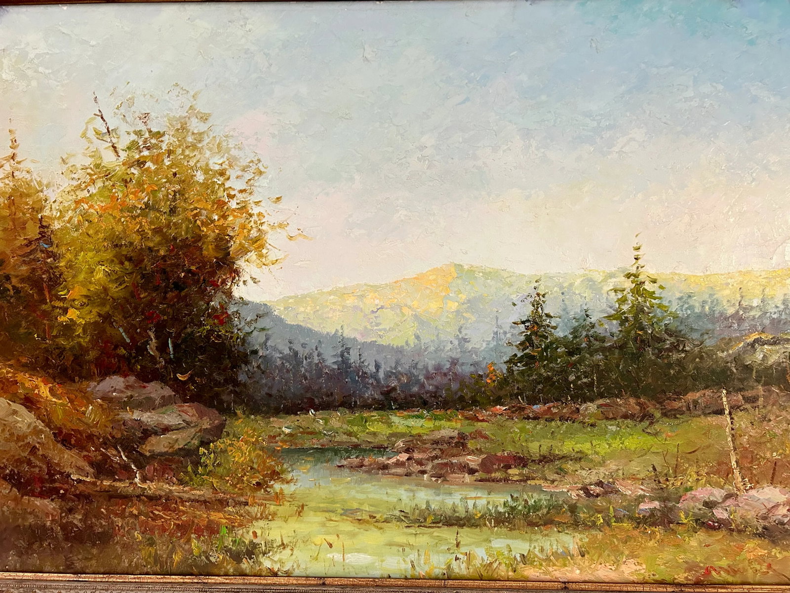 Impressionist Landscape Painting by French Artist MaryAnn Maurice - 2
