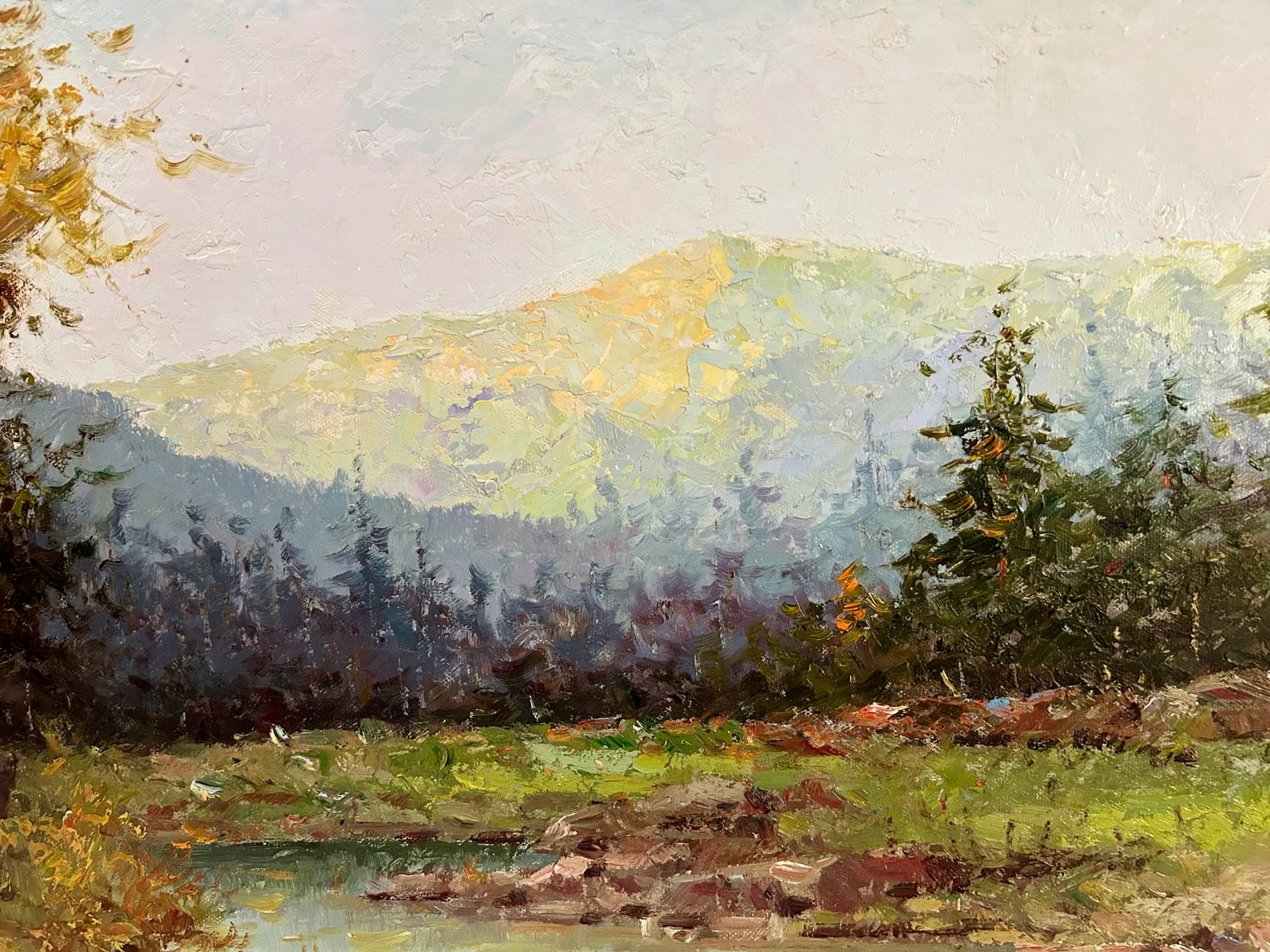 Impressionist Landscape Painting by French Artist MaryAnn Maurice - 3