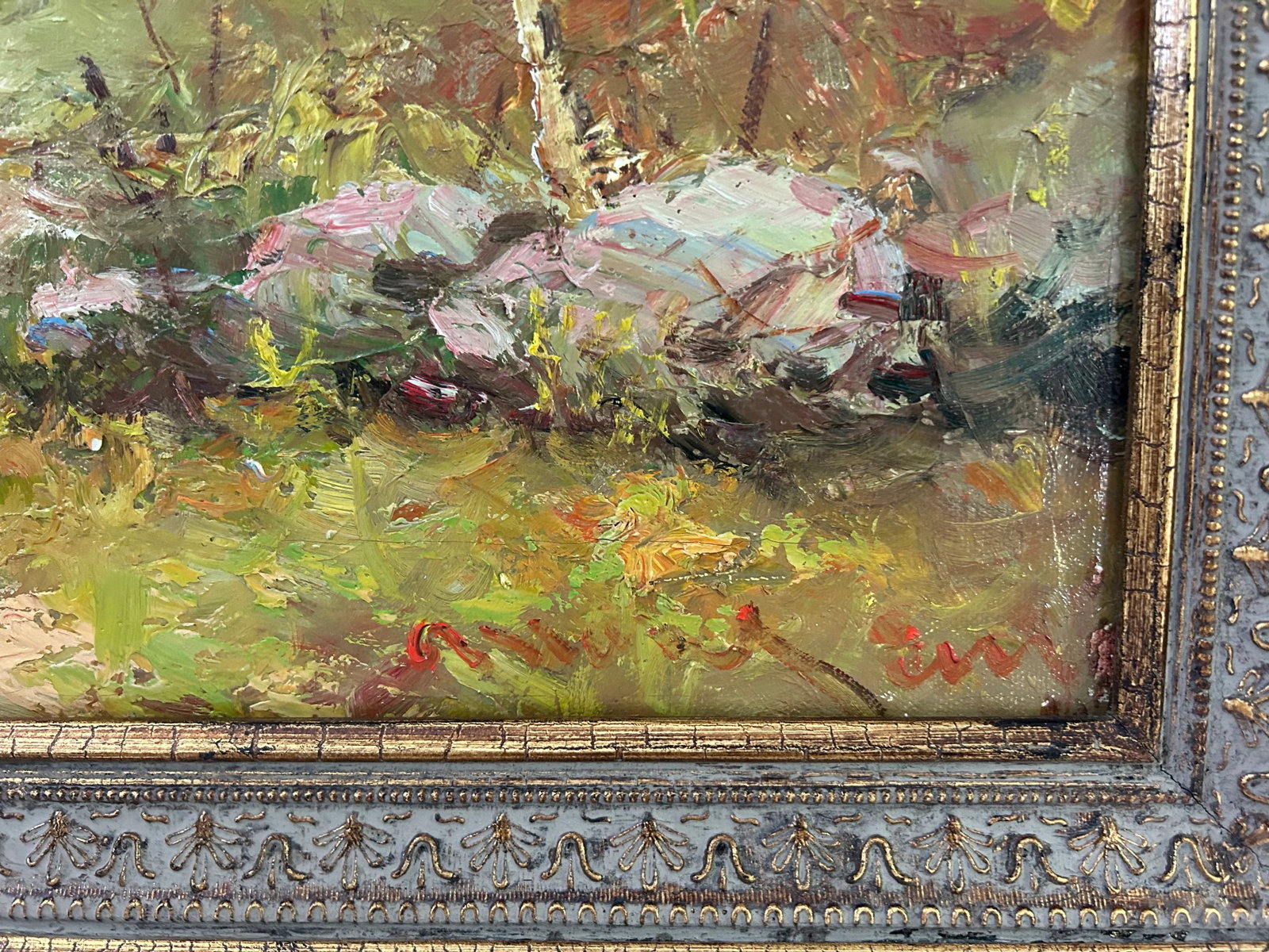 Impressionist Landscape Painting by French Artist MaryAnn Maurice - 5