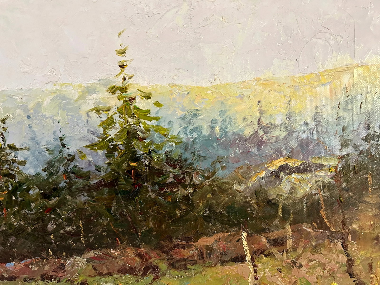 Impressionist Landscape Painting by French Artist MaryAnn Maurice - 8