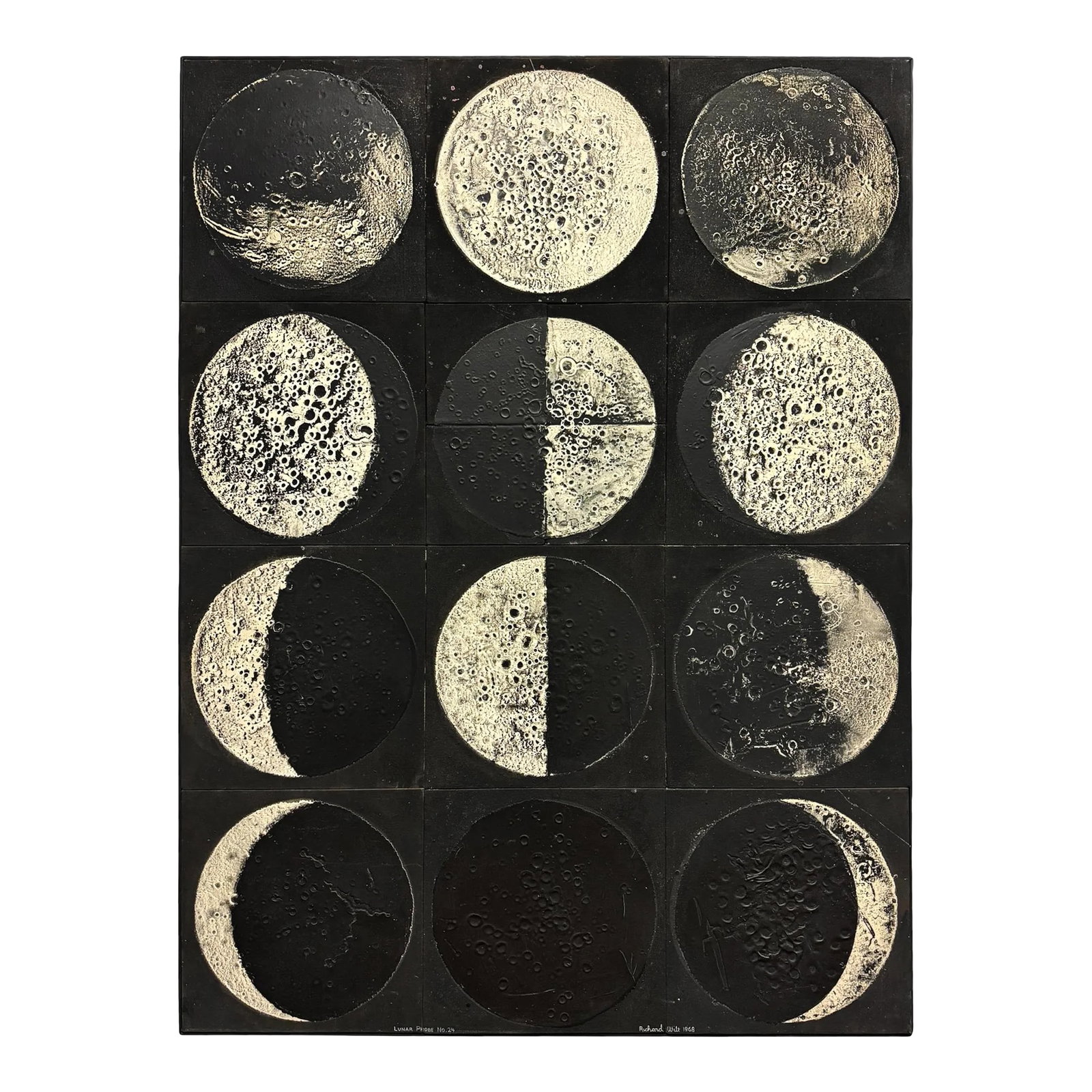 Richard Wilt's 'Lunar Probe No. 24' (1968) (1 of 12)