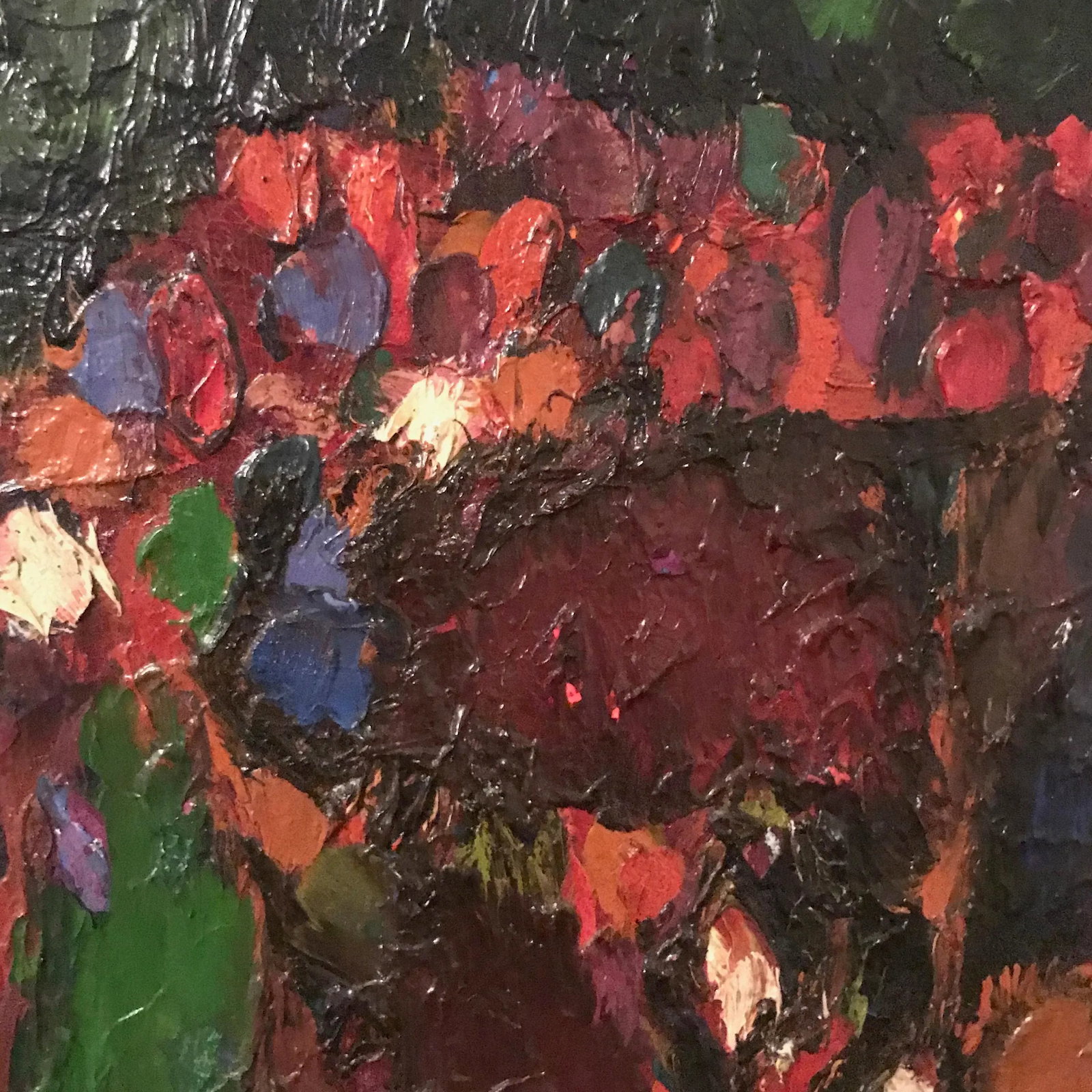 Abstract Expressionist Ralph Rosenborg: "Mountain Landscape" 1956-1960 - 2