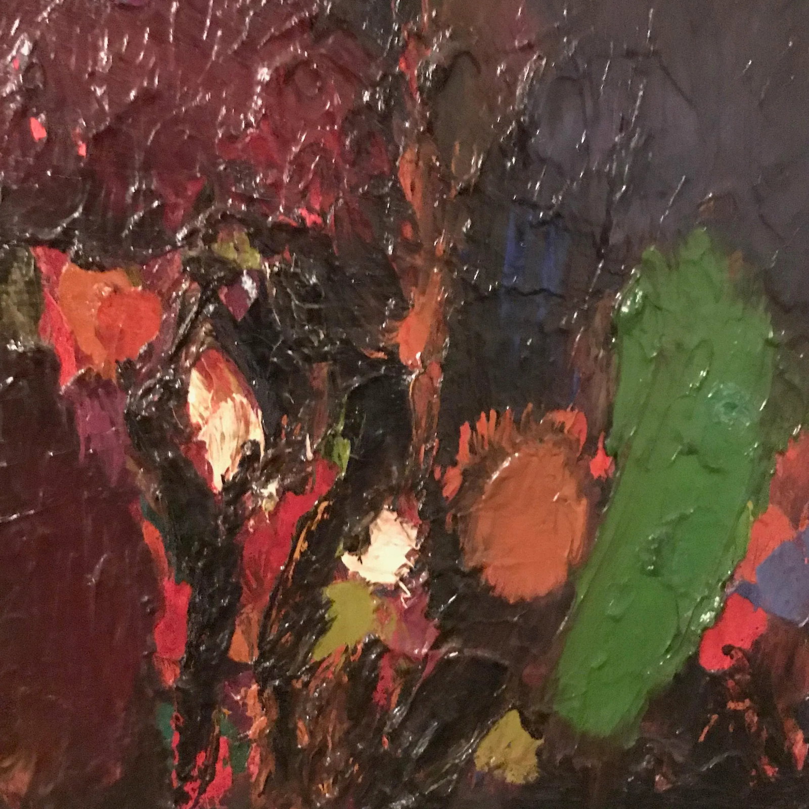 Abstract Expressionist Ralph Rosenborg: "Mountain Landscape" 1956-1960 - 3
