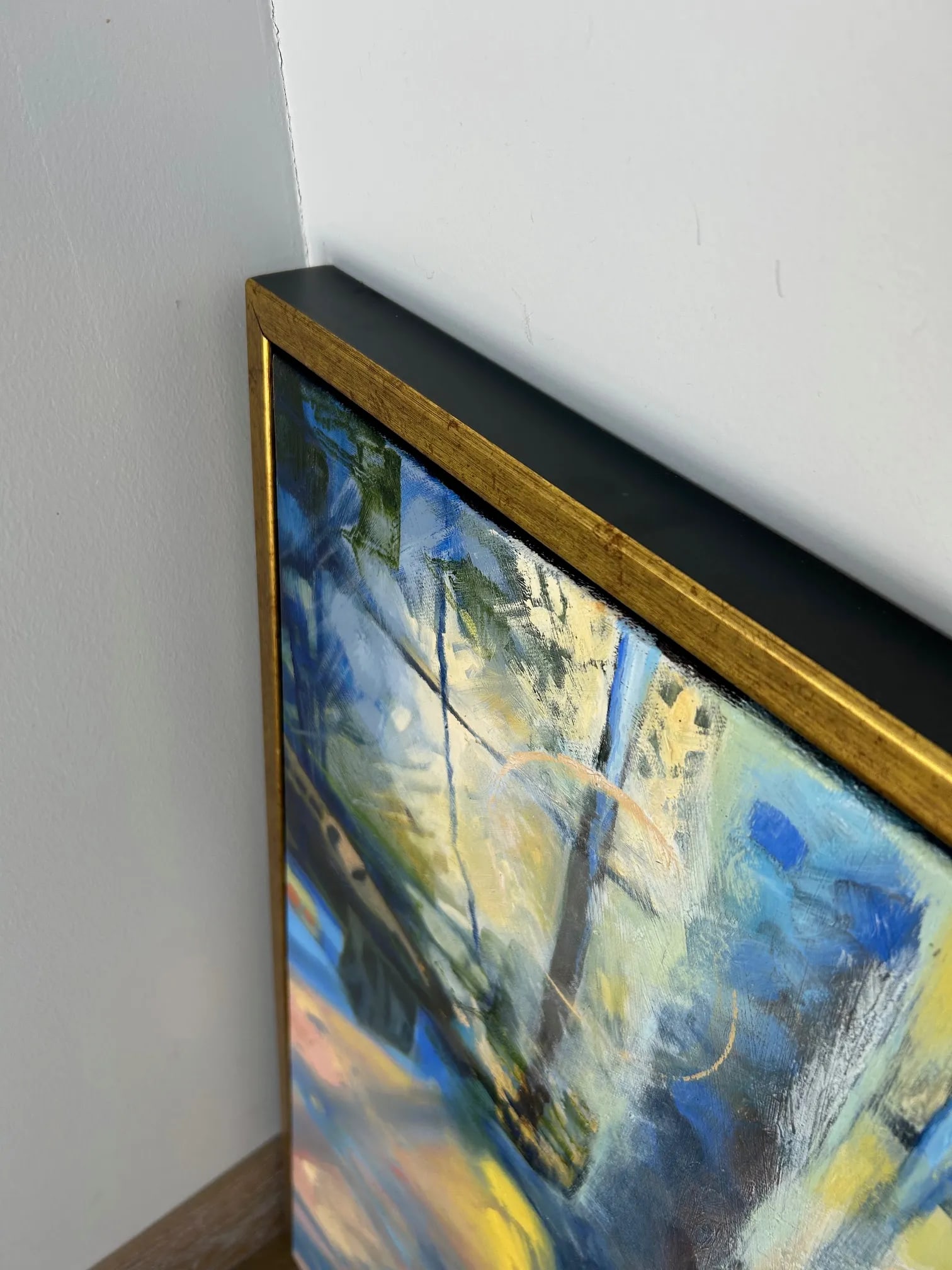 Stolen Moments, Original Oil Painting, Framed - 3