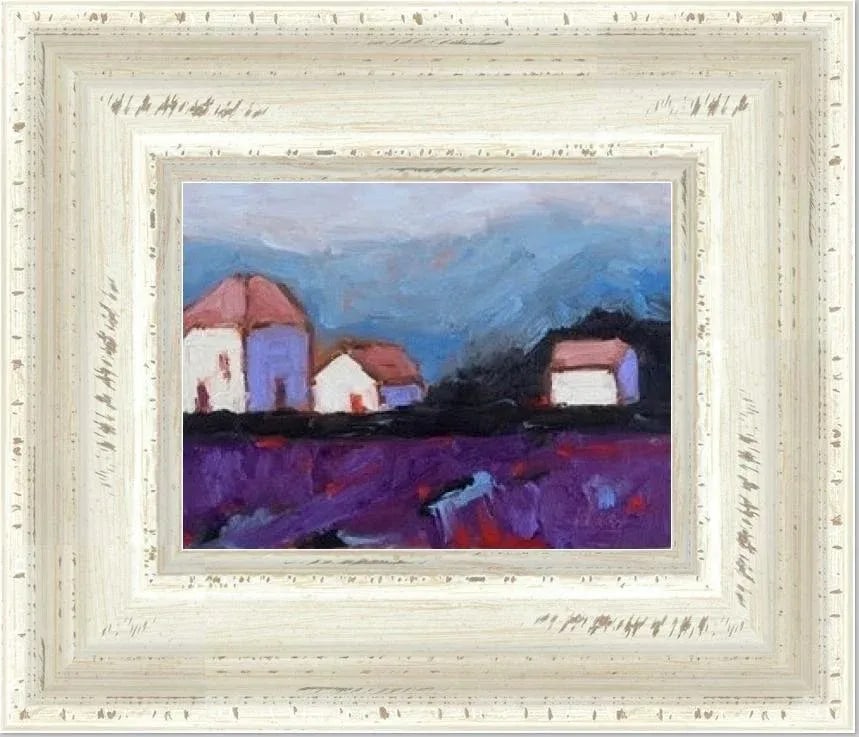 Modern Impressionist Oil Landscape, Afternoon Glow - 7