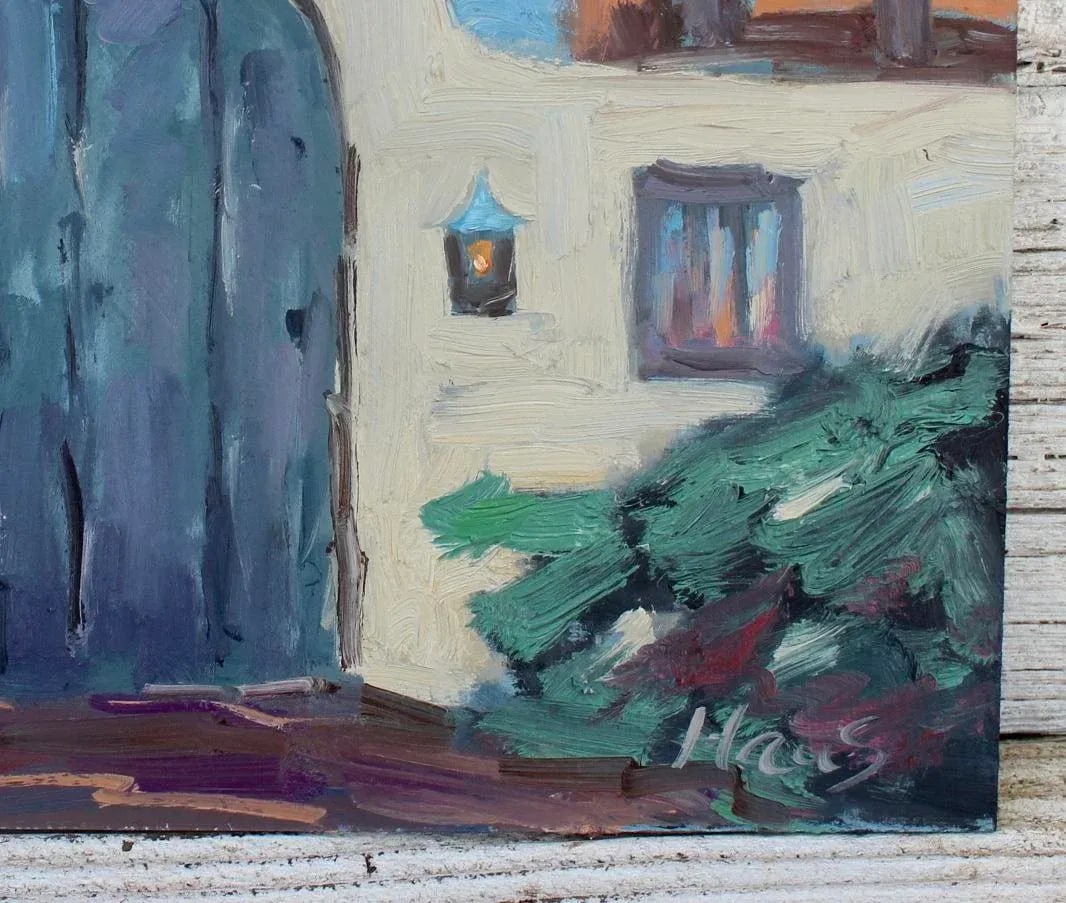 Carmel by the Sea, Garden Door (Original Oil Landscape) - 8