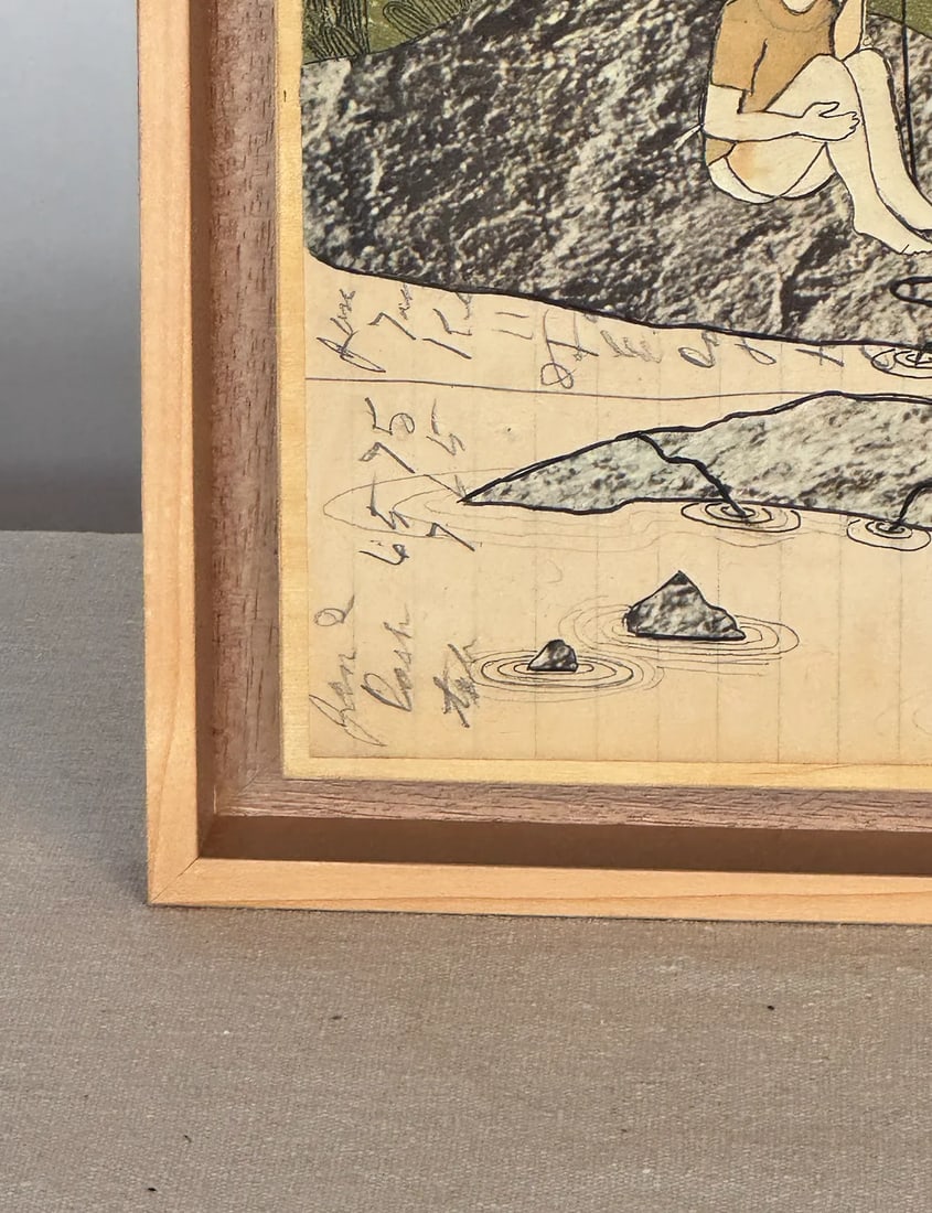 Vintage Mixed Media Collage by Hollie Chastain - 4