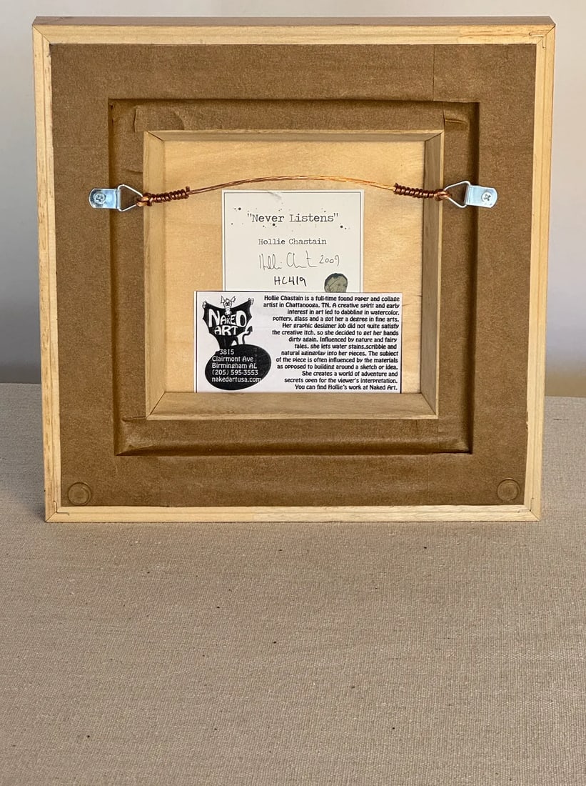 Vintage Mixed Media Collage by Hollie Chastain - 6