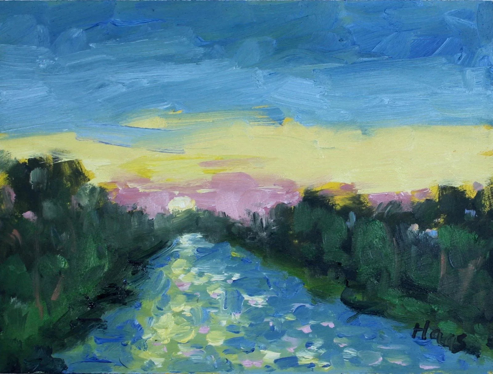 Modern Oil Landscape of the Cane River (1 of 7)