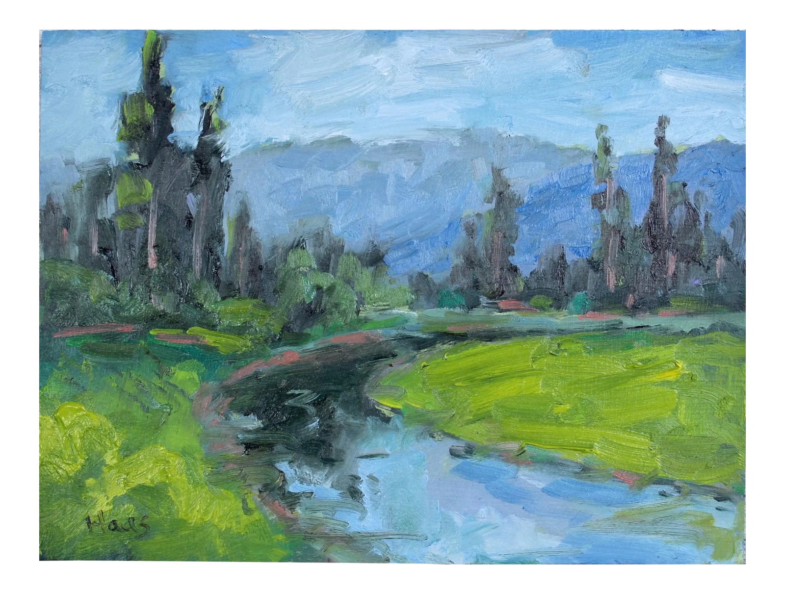 Modern Impressionist Oil Painting (1 of 8)