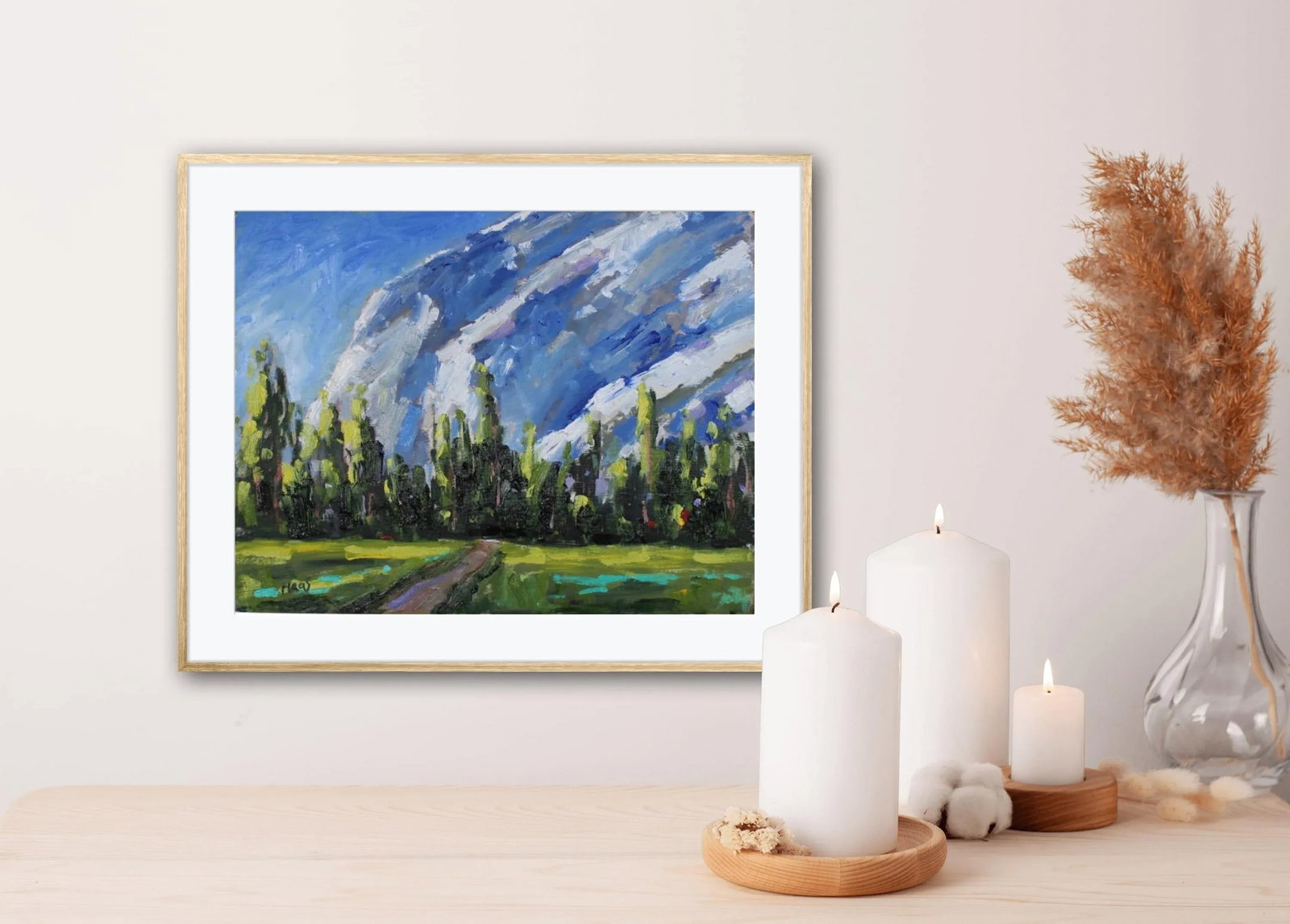 Yosemite Landscape (Original Plein Air Oil Painting) - 11