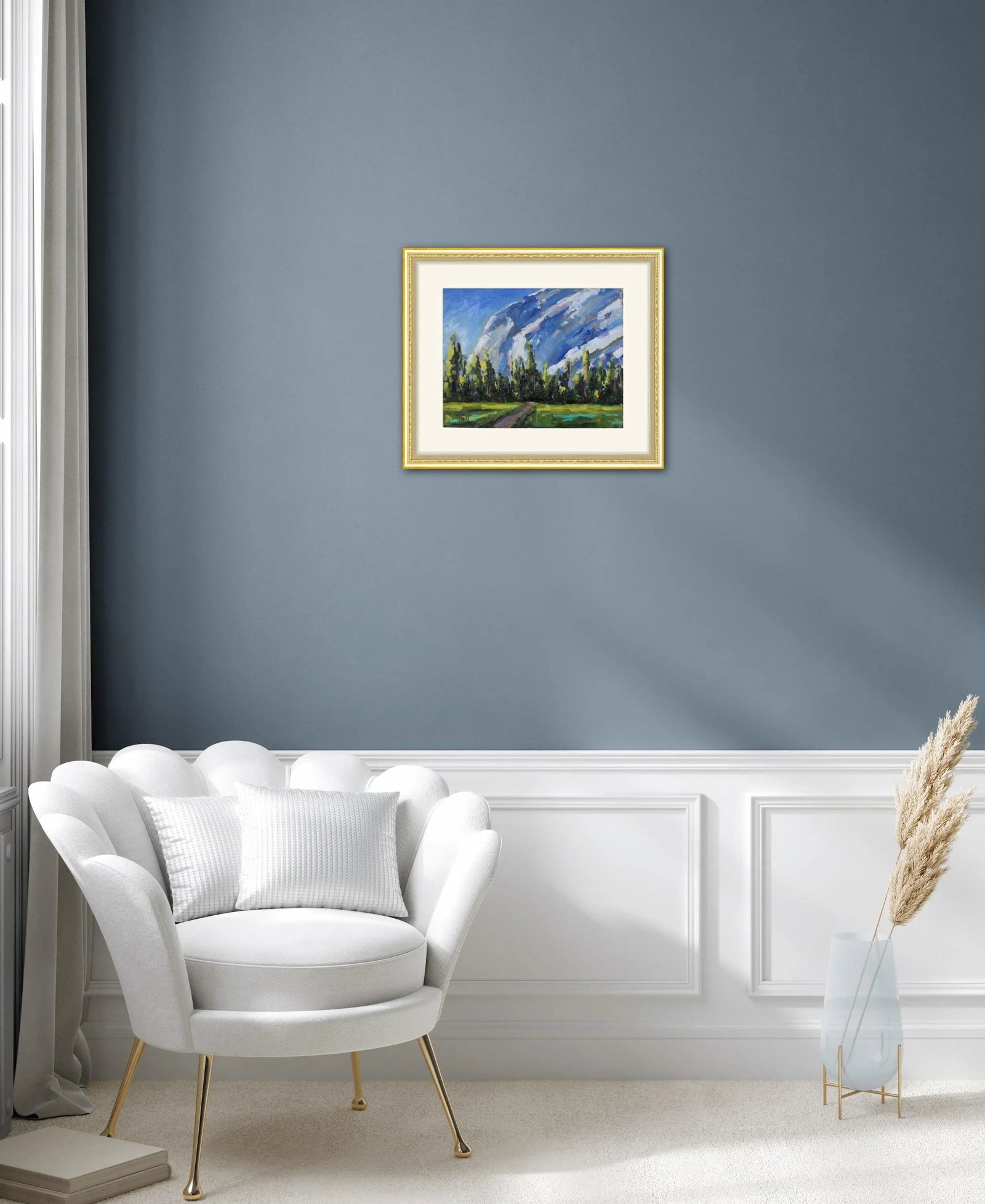 Yosemite Landscape (Original Plein Air Oil Painting) - 7