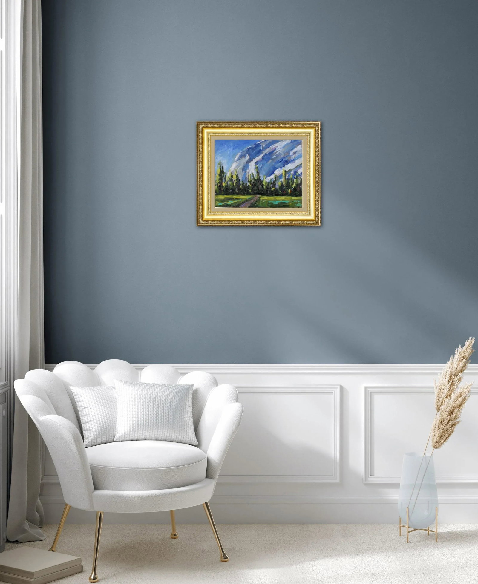 Yosemite Landscape (Original Plein Air Oil Painting) - 9