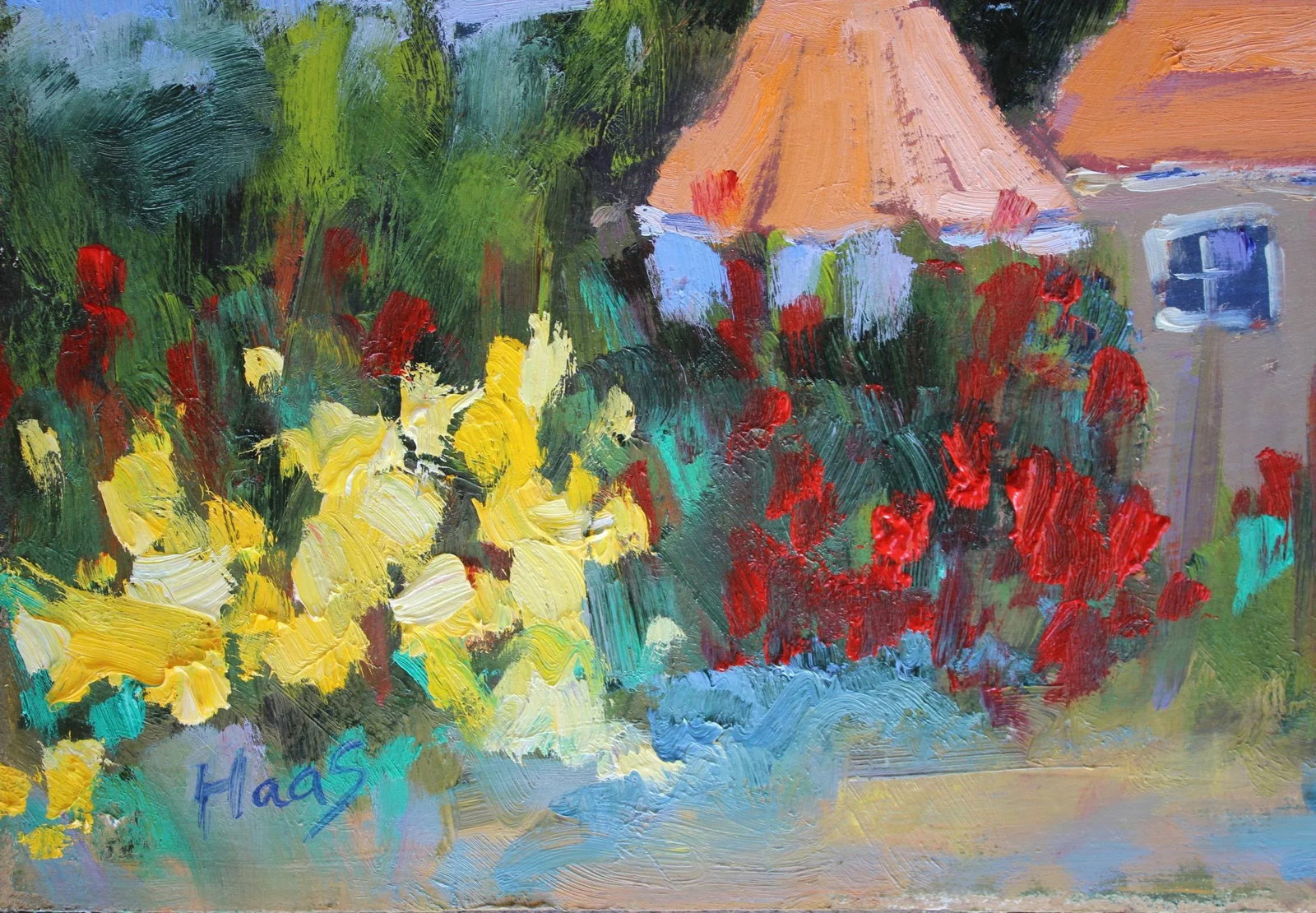 Sonoma Farm, Plein Air Oil Painting Landscape - 4