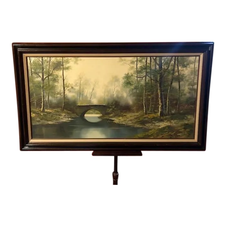 1940s Hans Durr Oil Painting, Framed (1 of 5)