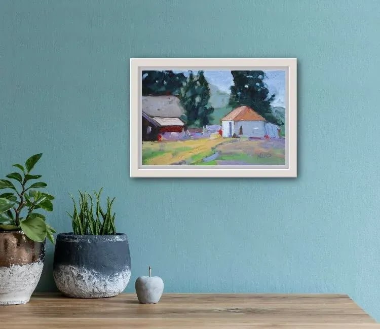 Impressionist Style California Oil Landscape Painting - 3
