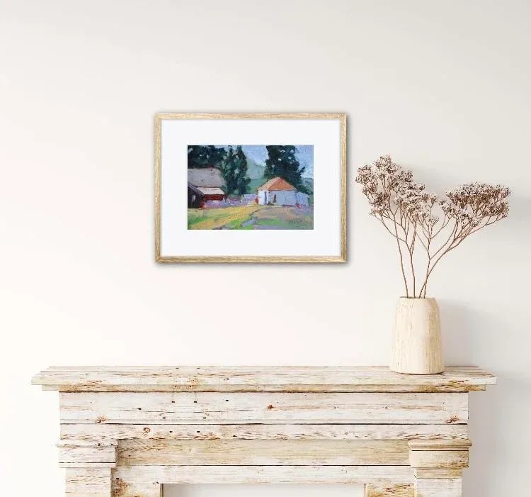 Impressionist Style California Oil Landscape Painting - 5
