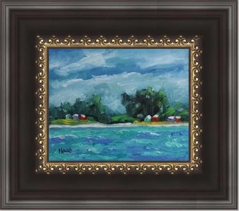 Caribbean Princess Cays (Original Oil Painting) - 12