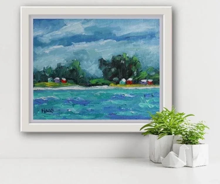 Caribbean Princess Cays (Original Oil Painting) - 5