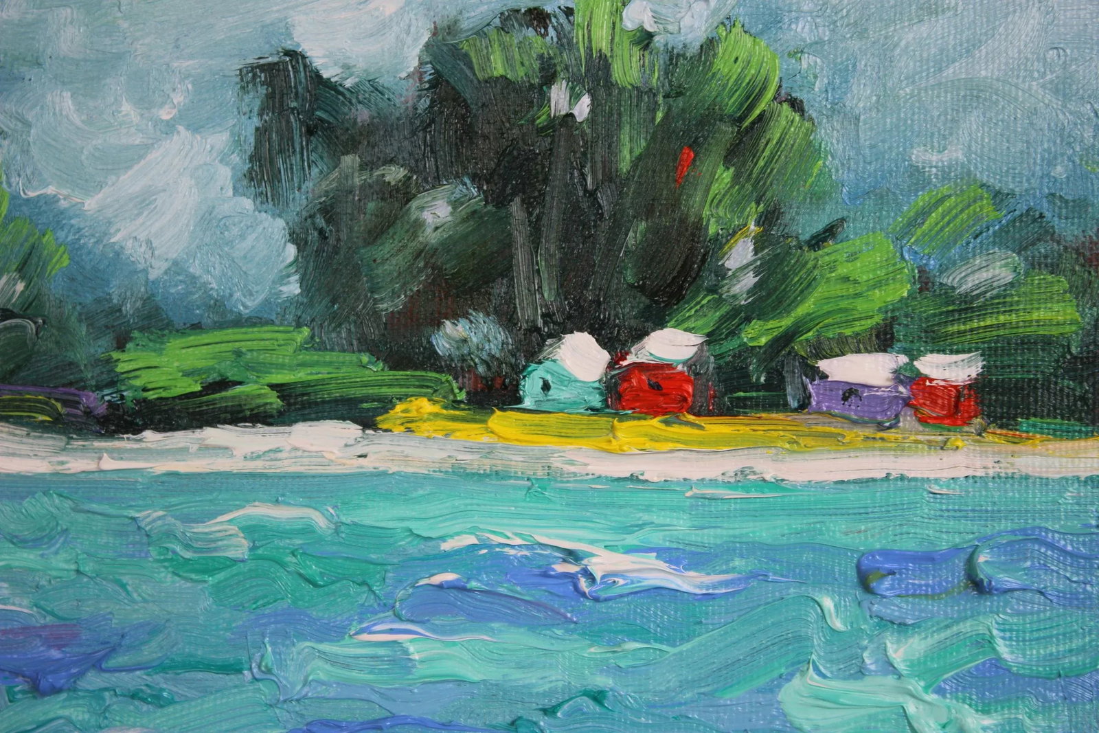Caribbean Princess Cays (Original Oil Painting) - 8