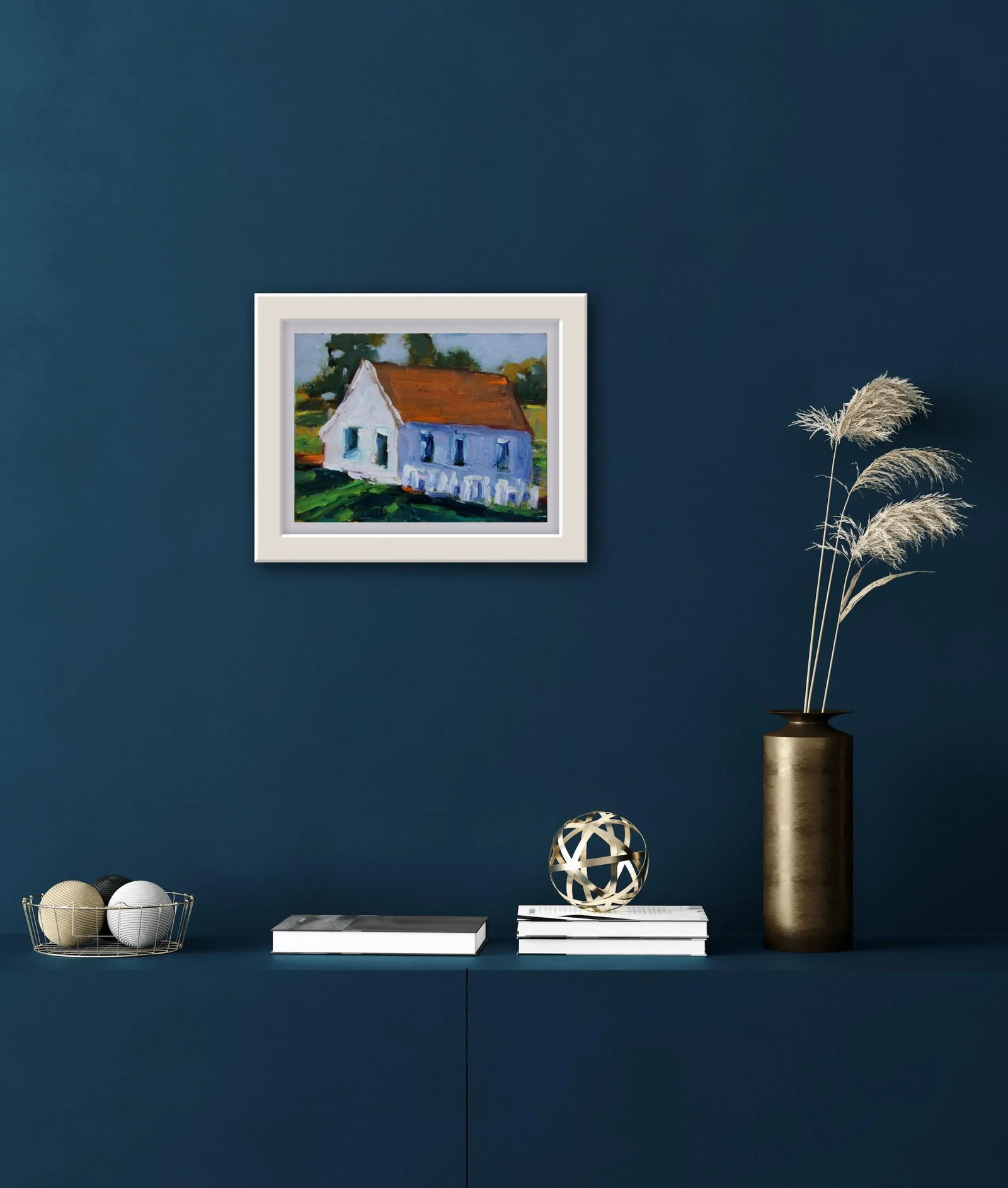 White House, Contemporary Painting in Oil - 10